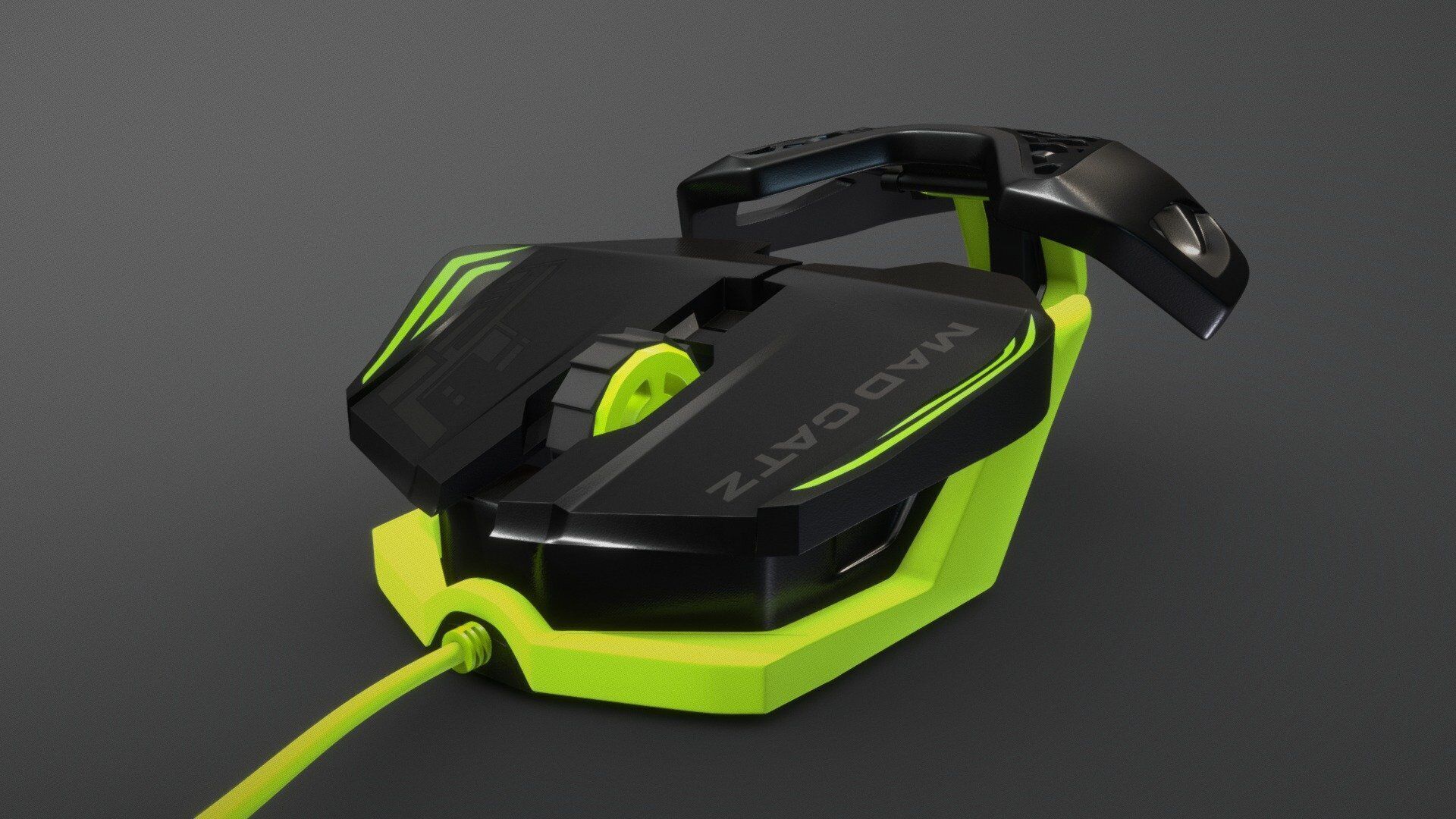 Feature mouse  Gaming Mouse  Low-poly 3D model_2