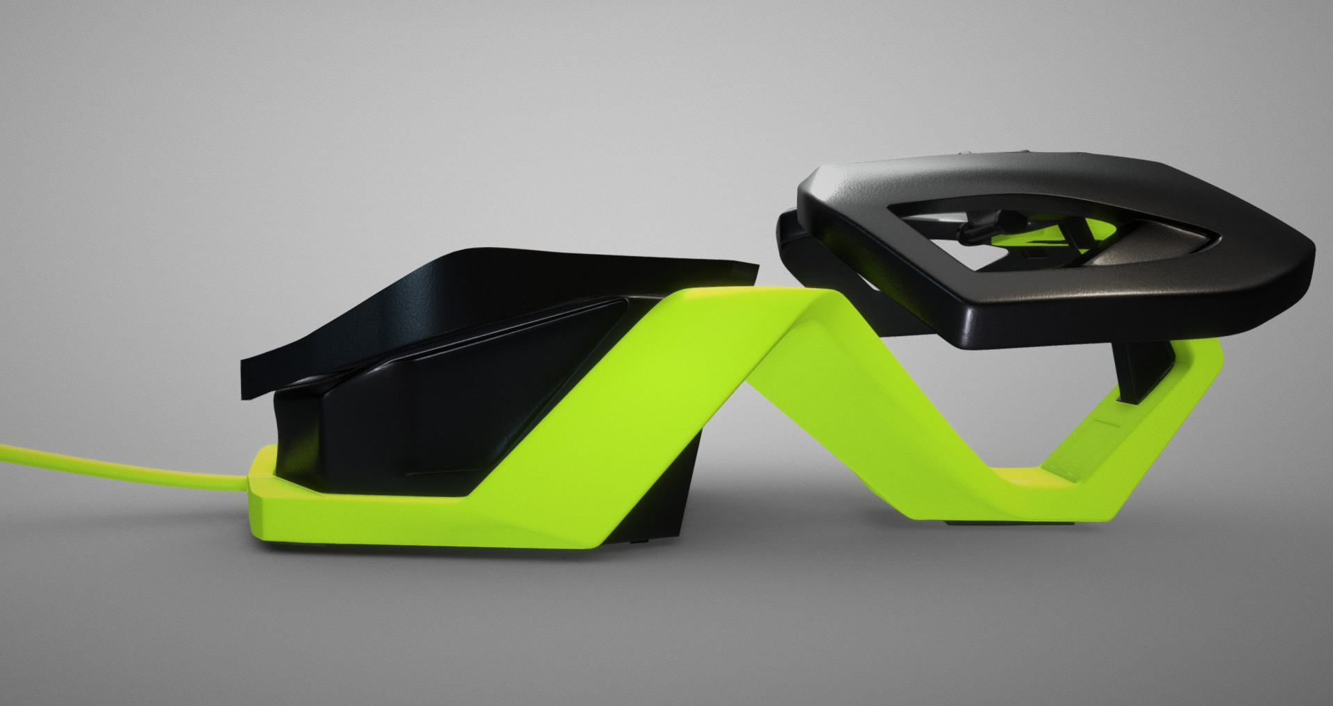 Feature mouse  Gaming Mouse  Low-poly 3D model_1