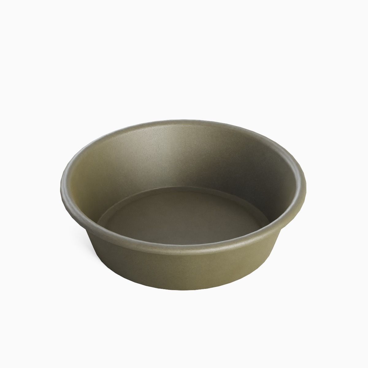 Simple Plastic Wash Basin B 02 Low-poly 3D model_5