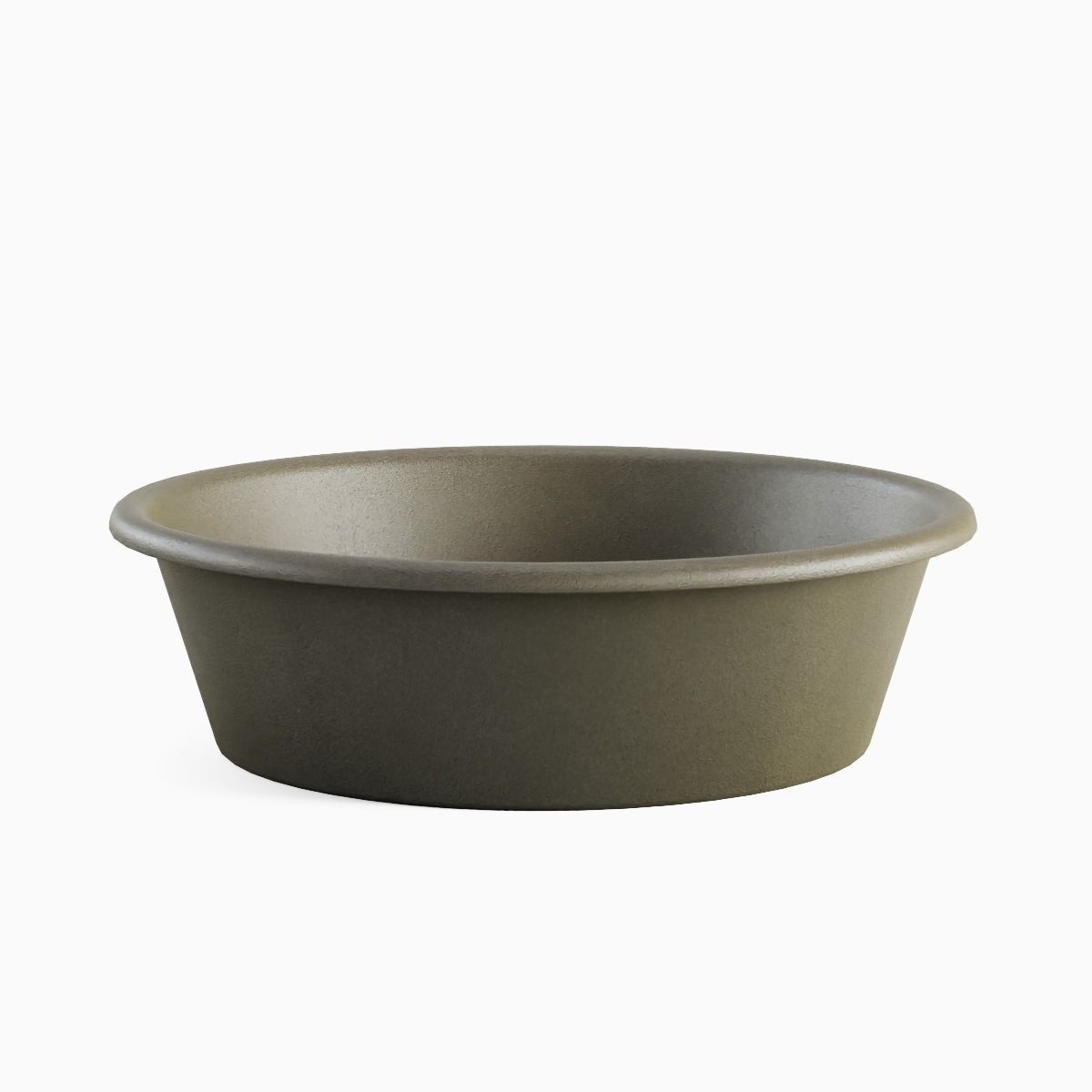 Simple Plastic Wash Basin B 02 Low-poly 3D model_1