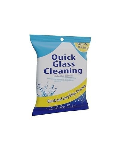 Glass Cleaner Wipes Low-poly 3D model