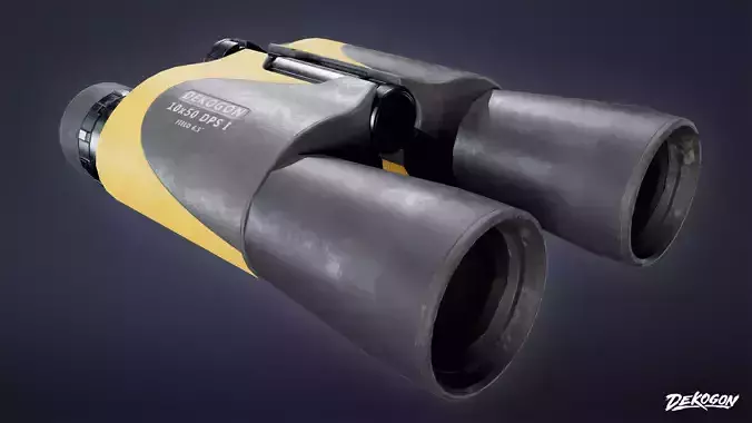 CAMPING - Binoculars 01 - LOW POLY