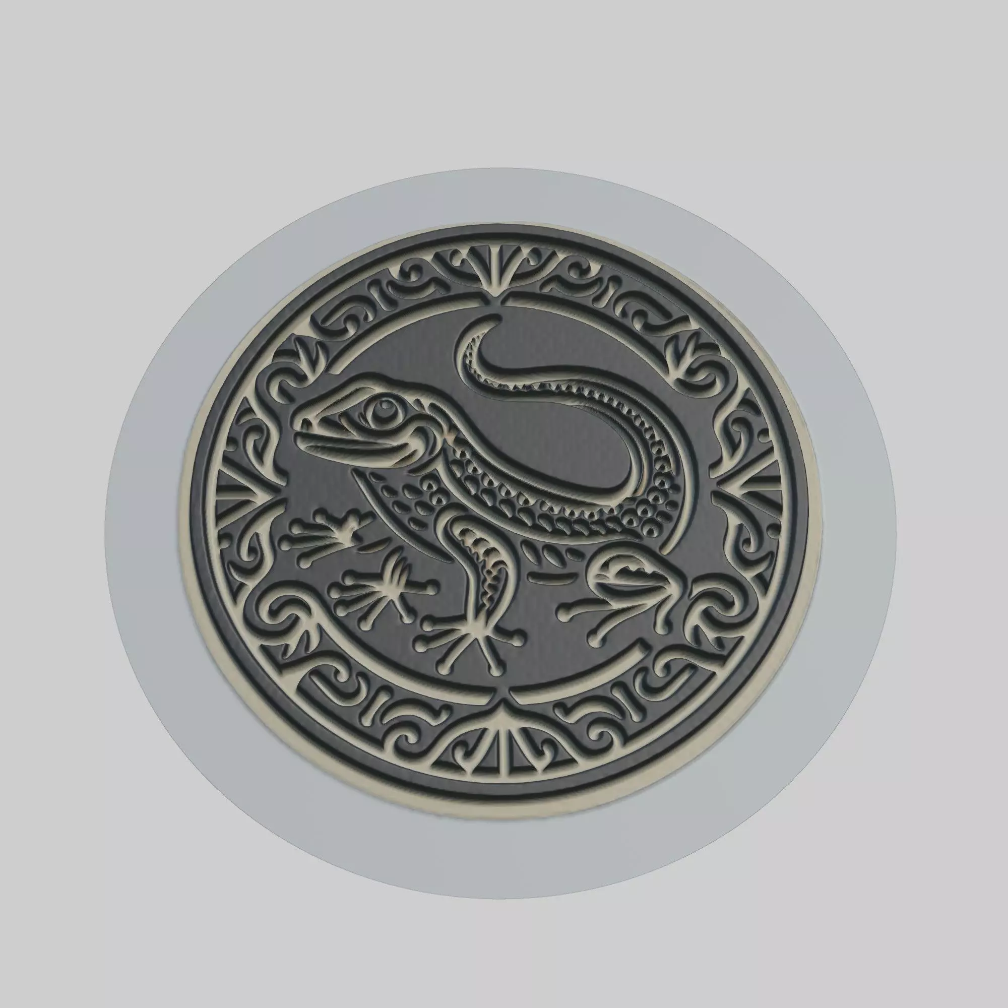 Lizard Animal 3D print model_0