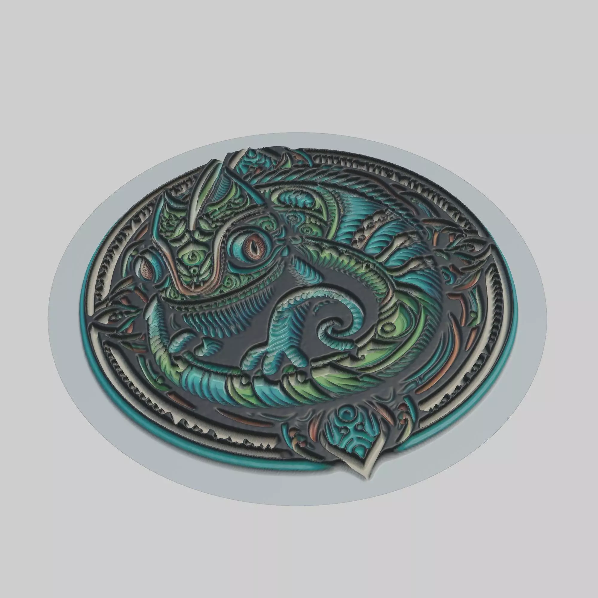 Chameleon Animal 3D print model