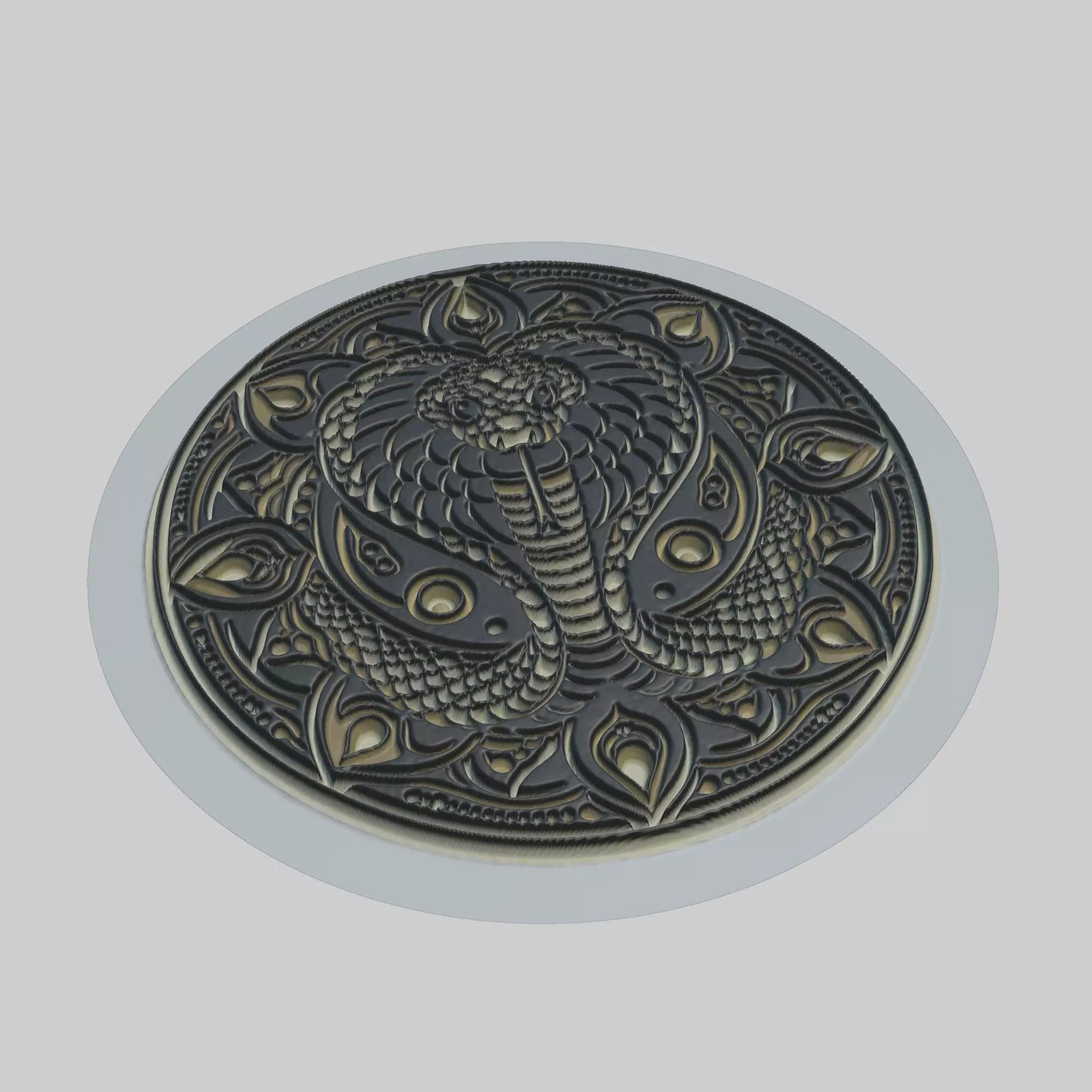 Snake Animal 3D print model_0