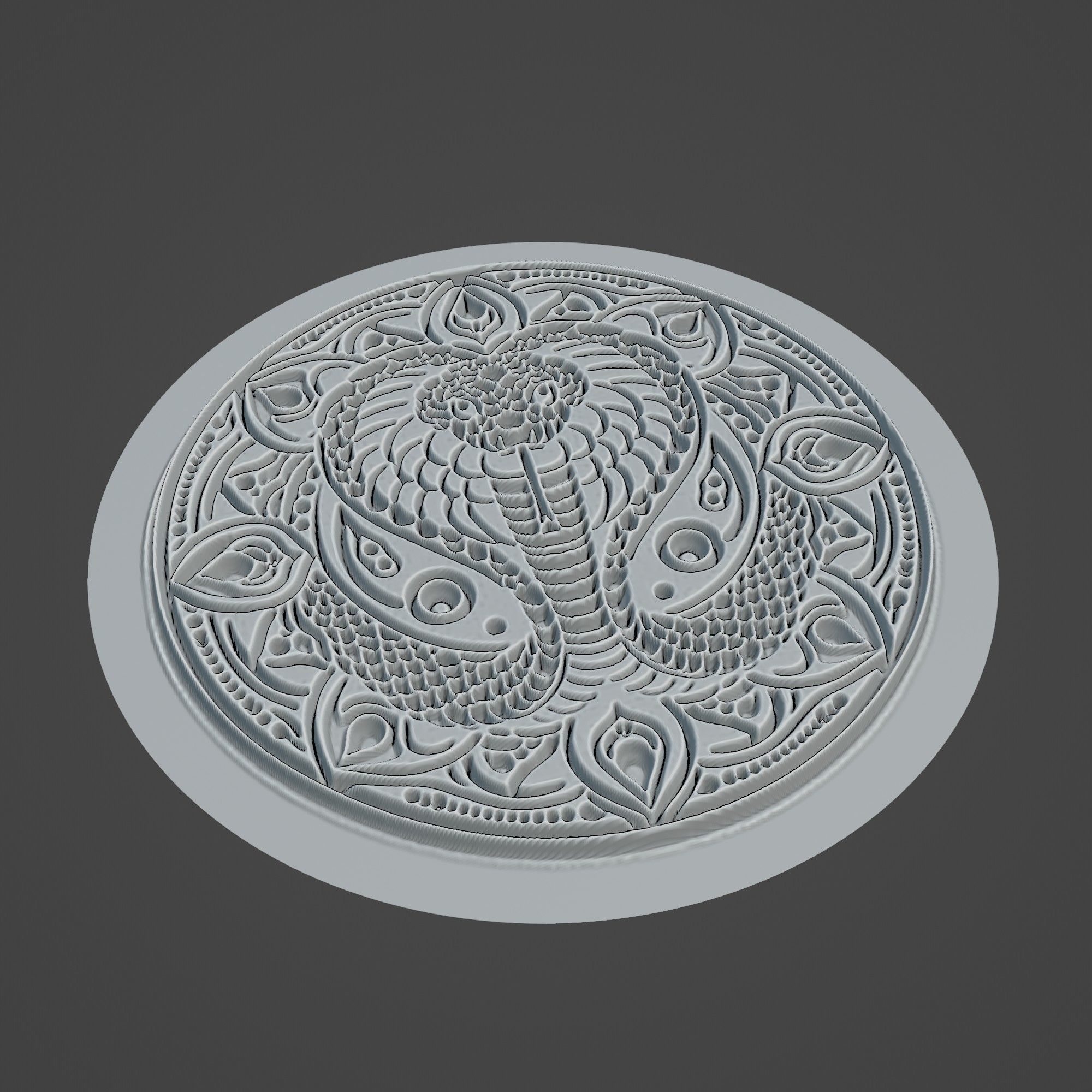 Snake Animal 3D print model_2