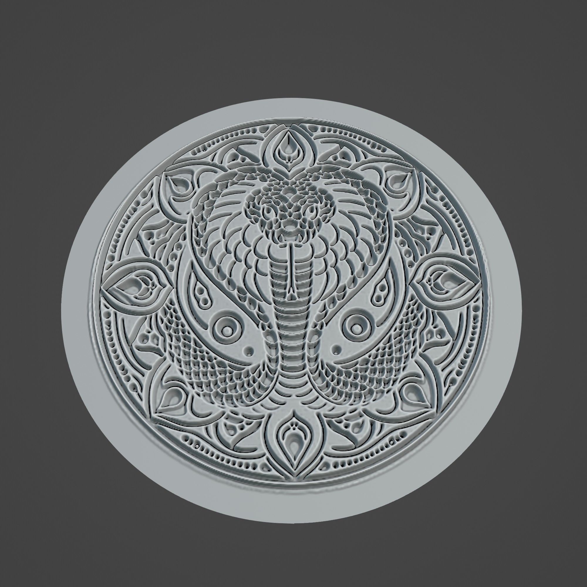 Snake Animal 3D print model_3