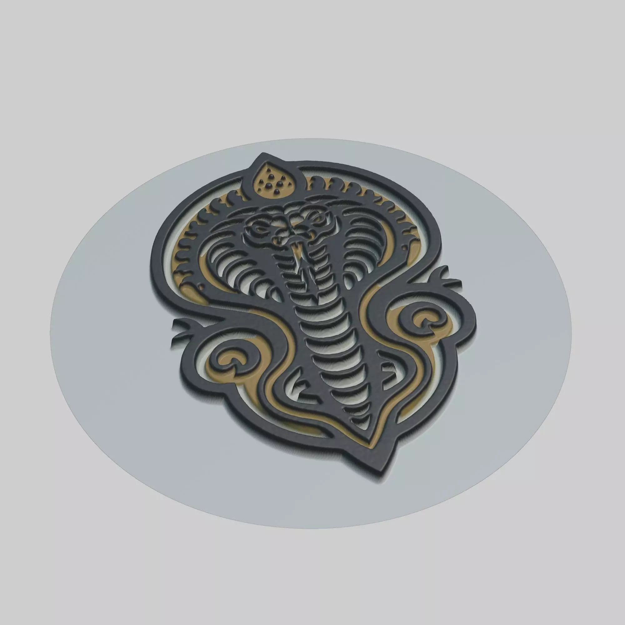 Snake Animal 3D print model