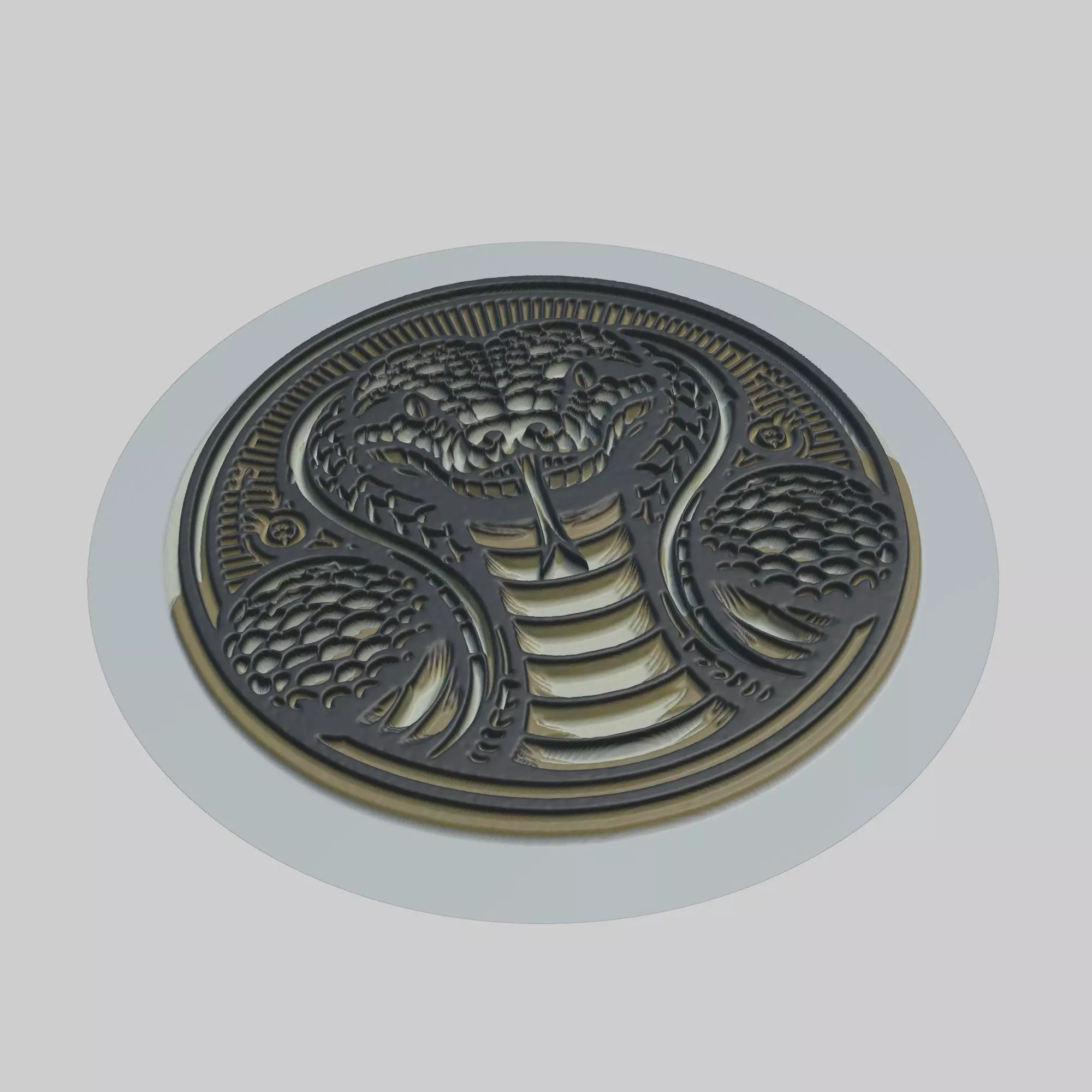 Boa Constrictor Animal 3D print model_0