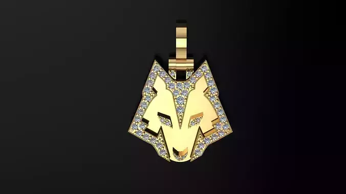 Wolf pendant