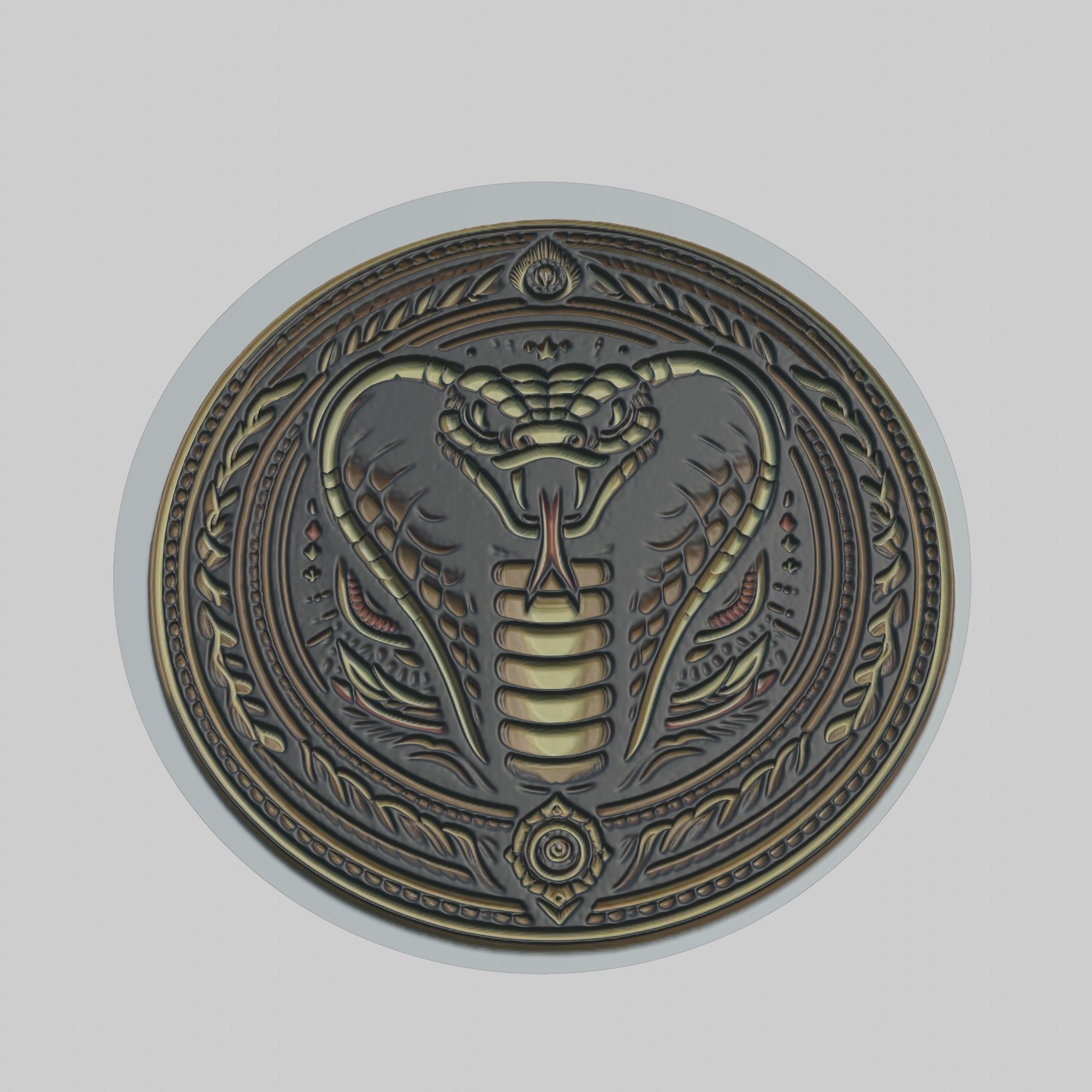 Anaconda Animal 3D print model_1