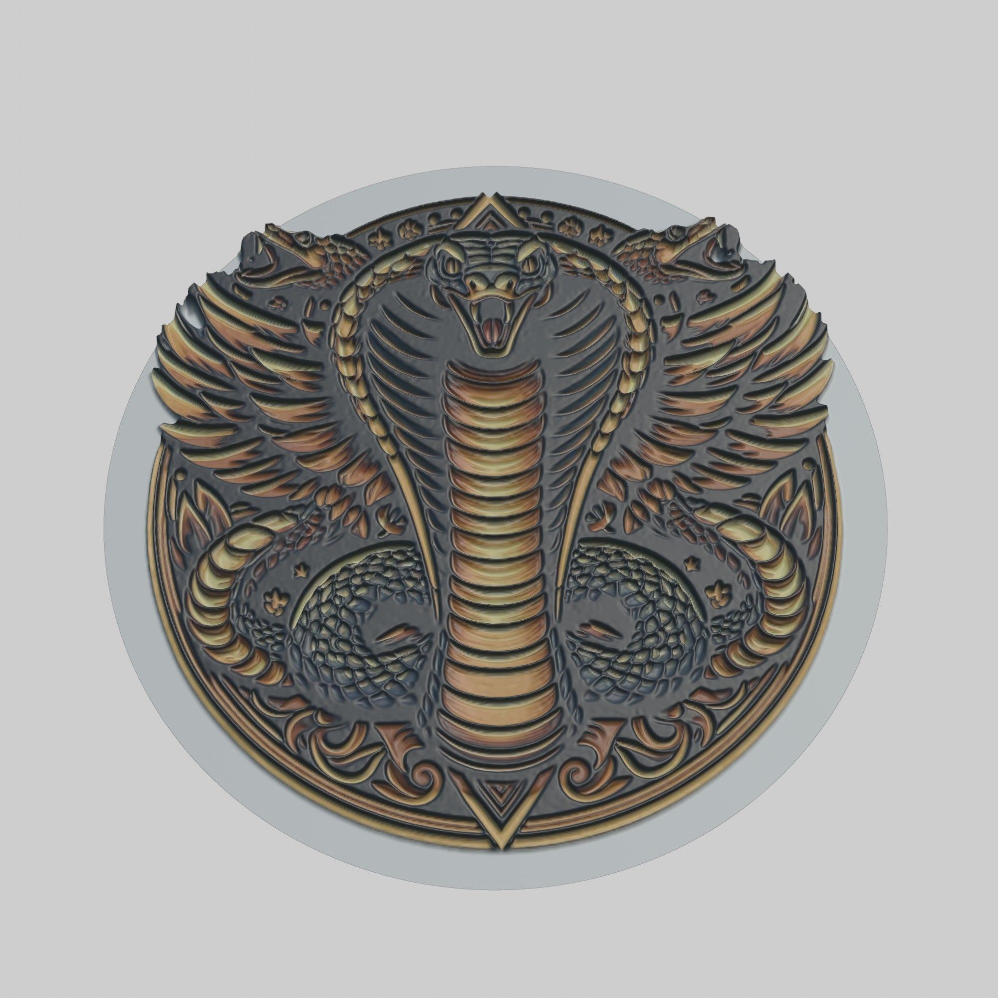 Cobra Animal 3D print model_1