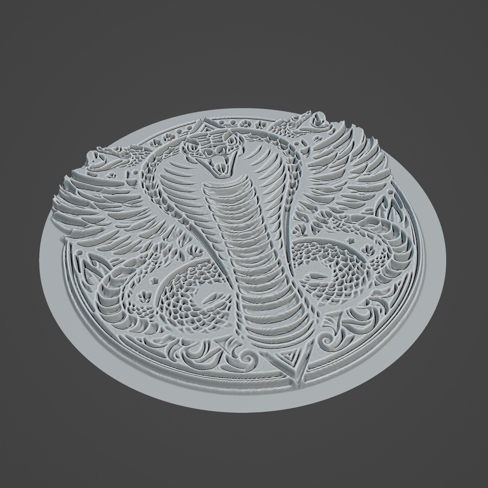 Cobra Animal 3D print model_2