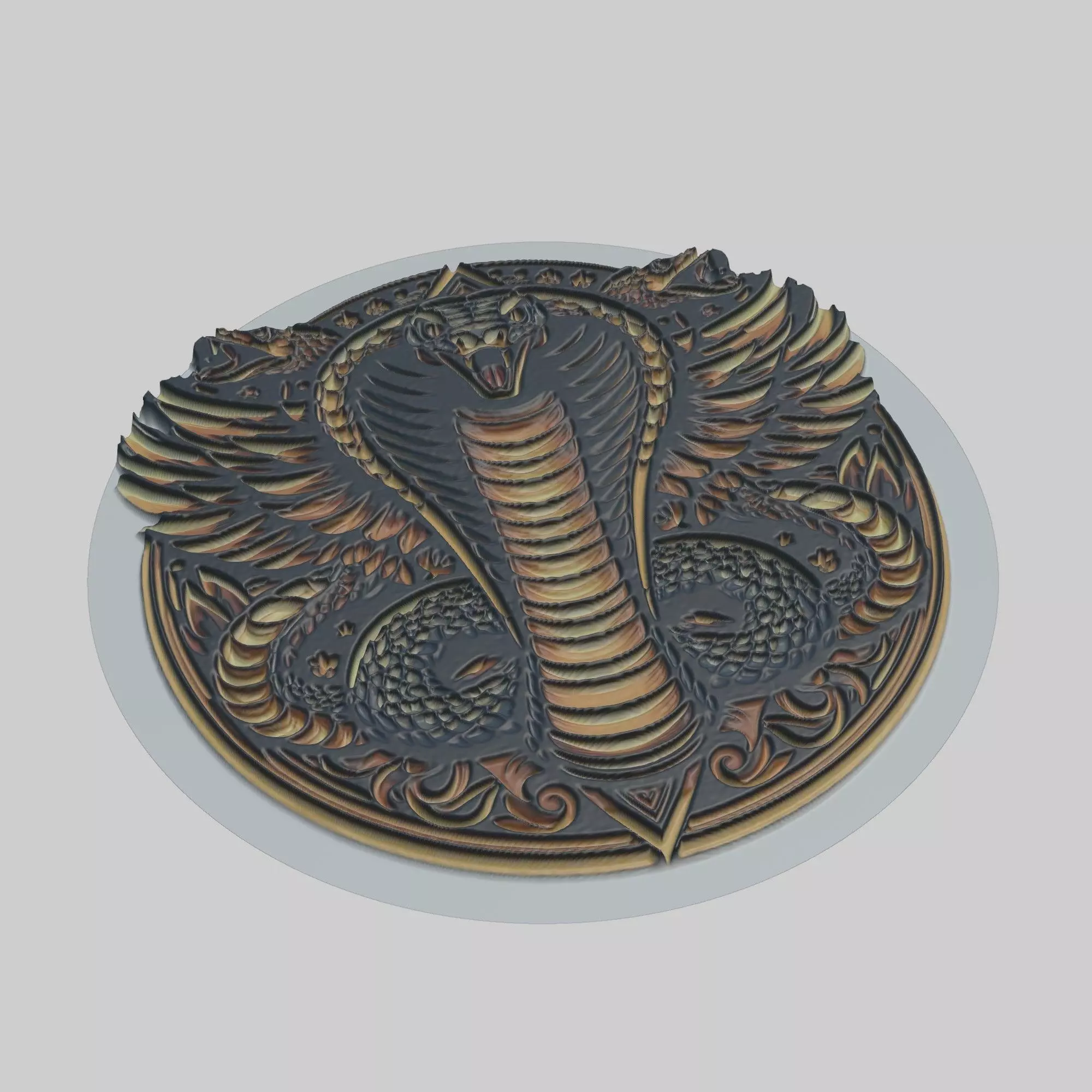 Cobra Animal 3D print model_0