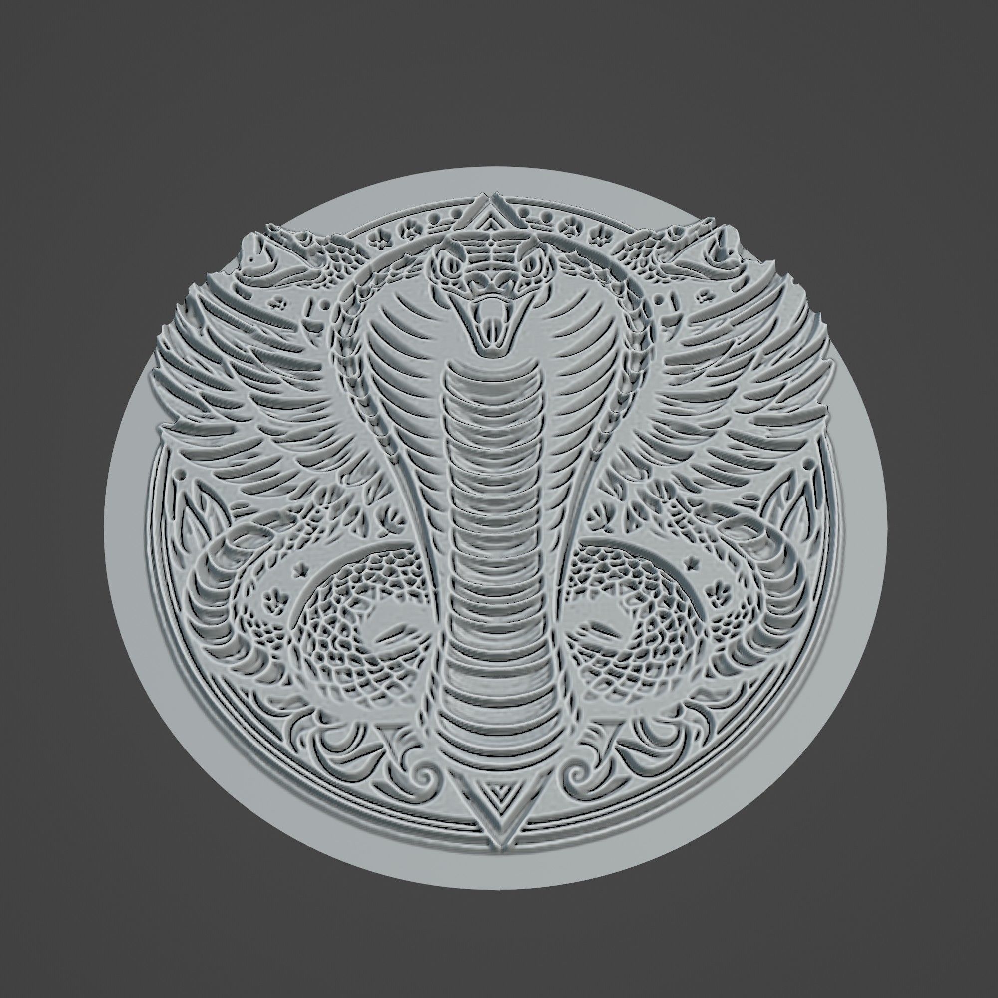 Cobra Animal 3D print model_3