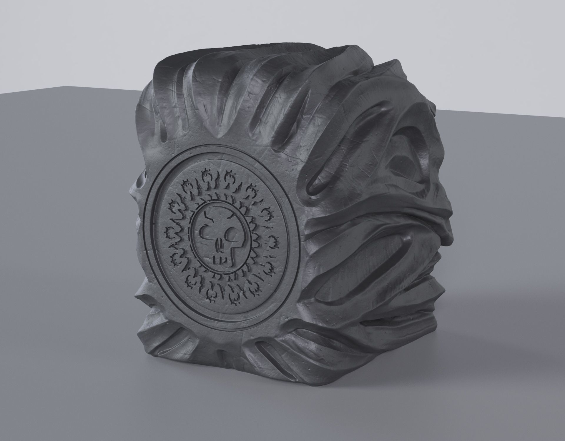 SWAMP - MTG - COMMANDER DECK BOX 100 CARDS 3D print model_4