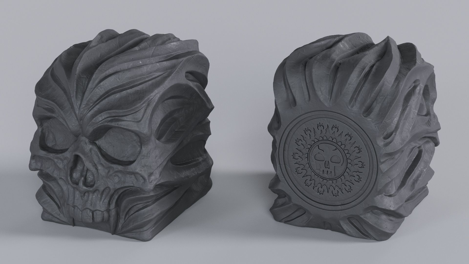 SWAMP - MTG - COMMANDER DECK BOX 100 CARDS 3D print model_2