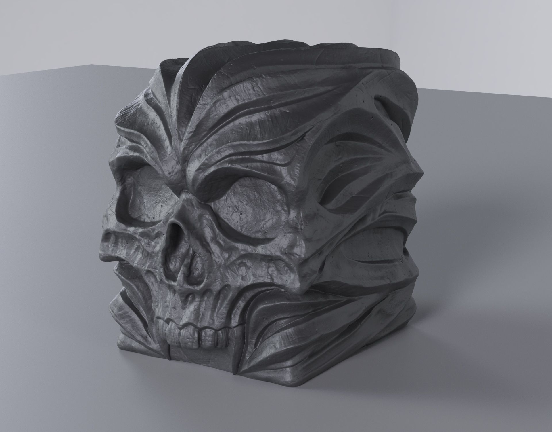 SWAMP - MTG - COMMANDER DECK BOX 100 CARDS 3D print model_3