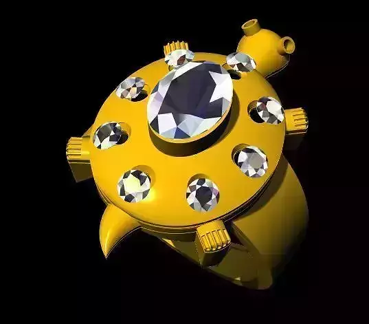 tortoise ring 3dm file