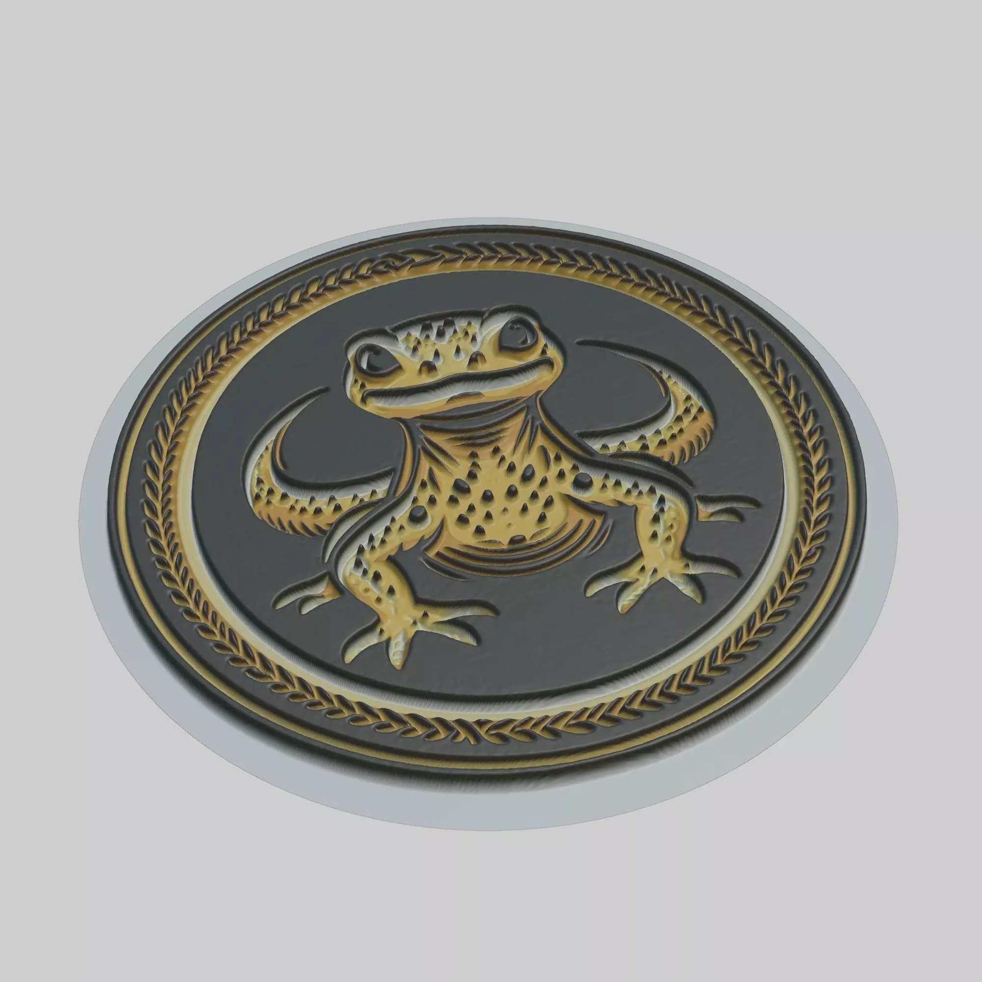 Salamander Animal 3D print model_0