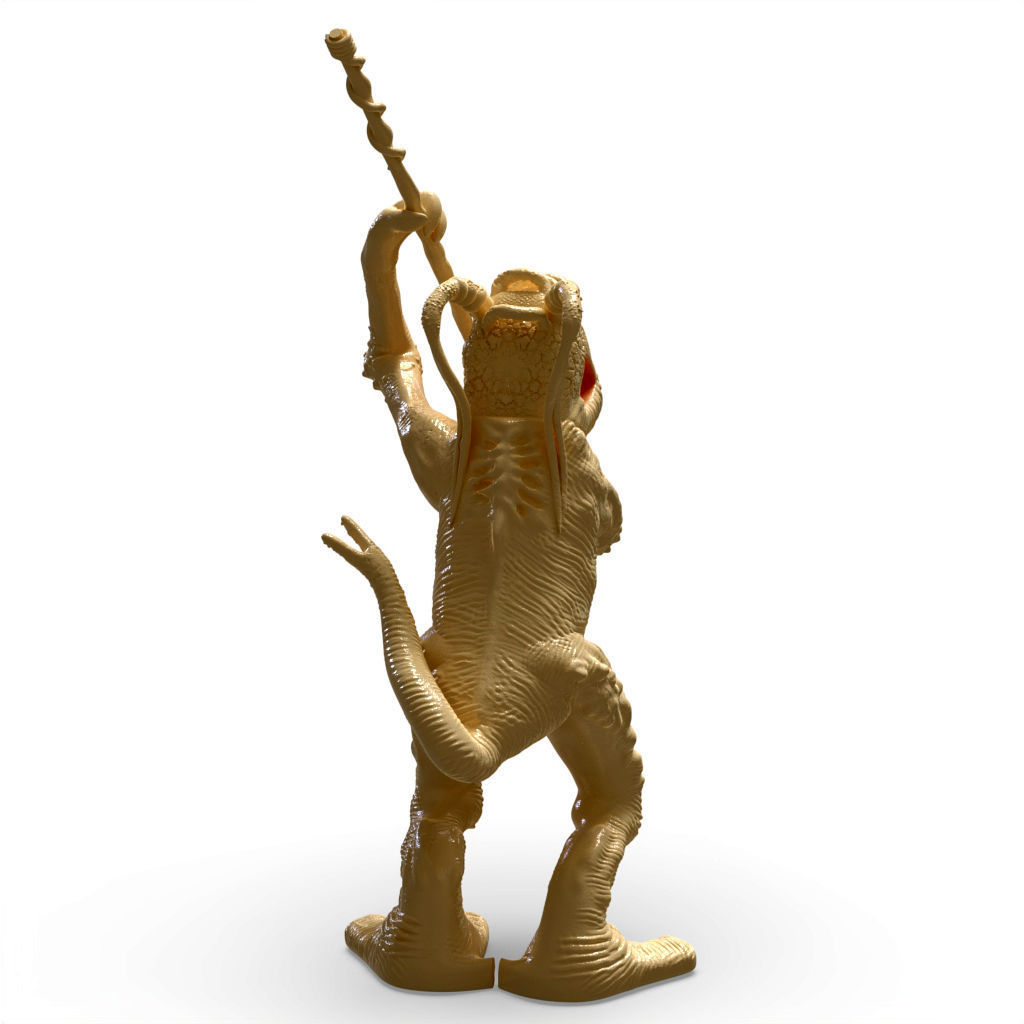 STL STAR WARS MONNOK DEJARIK CHARACTER 3D print model_3