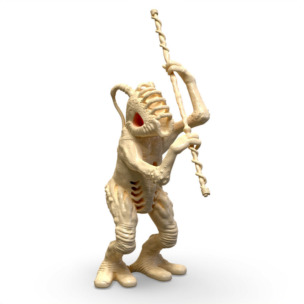 STL STAR WARS MONNOK DEJARIK CHARACTER 3D print model_1
