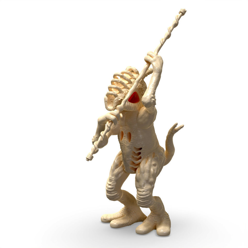 STL STAR WARS MONNOK DEJARIK CHARACTER 3D print model_5