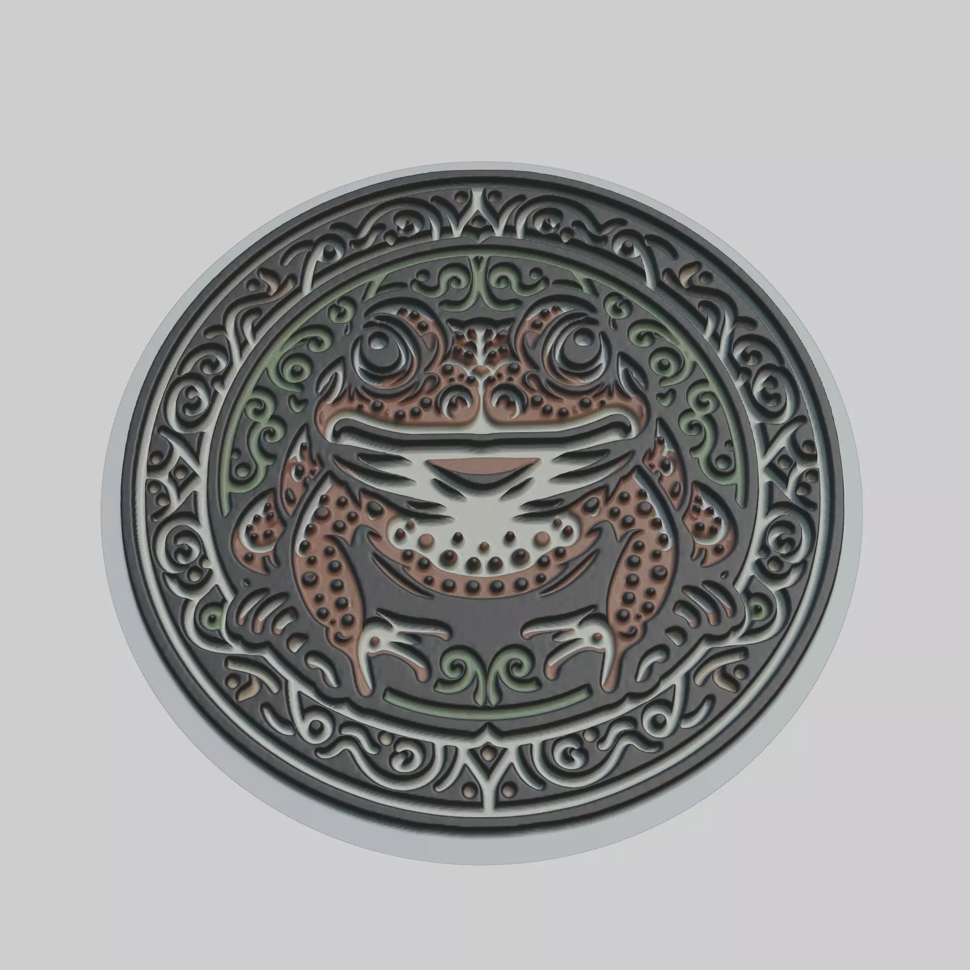 Toad Animal 3D print model_0