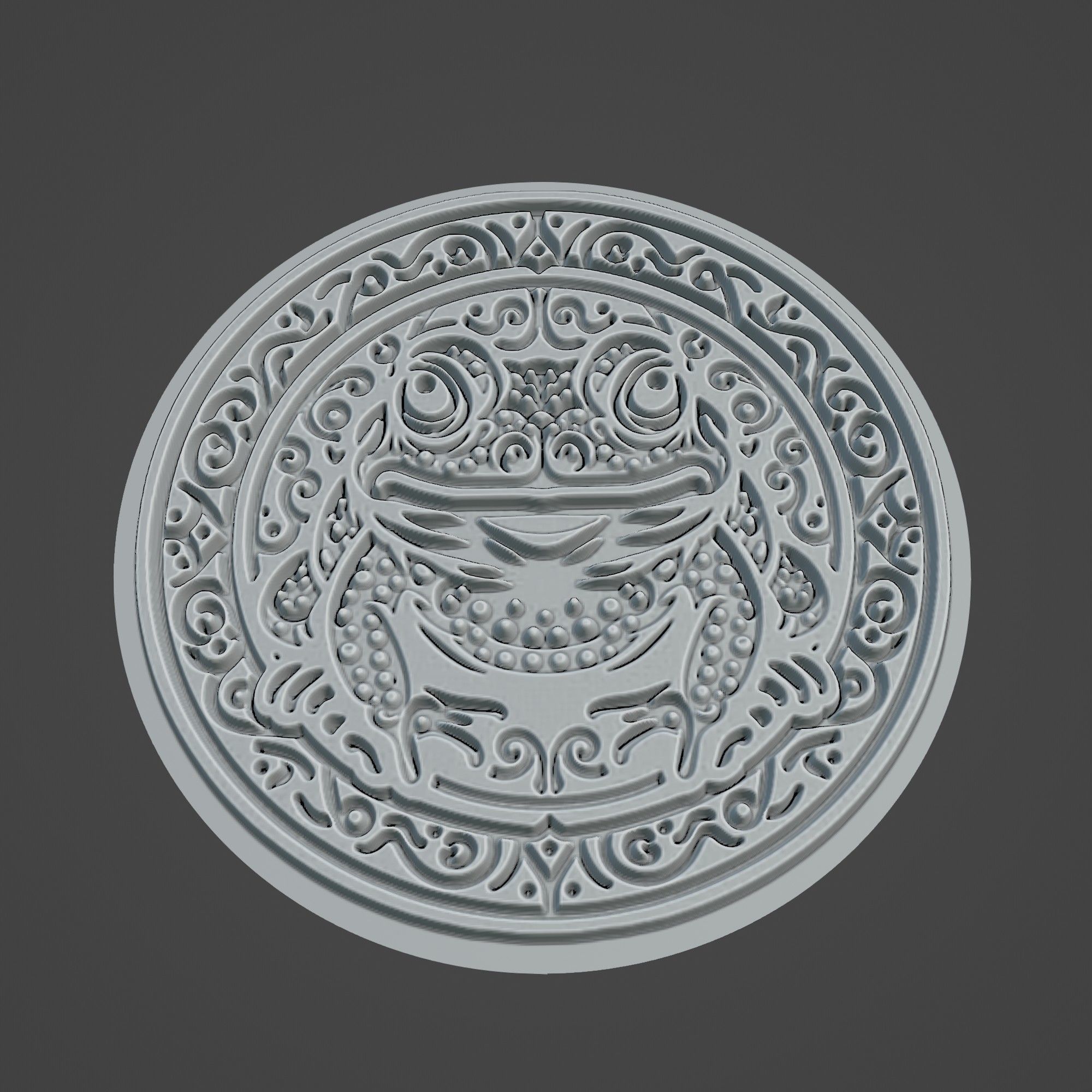 Toad Animal 3D print model_2