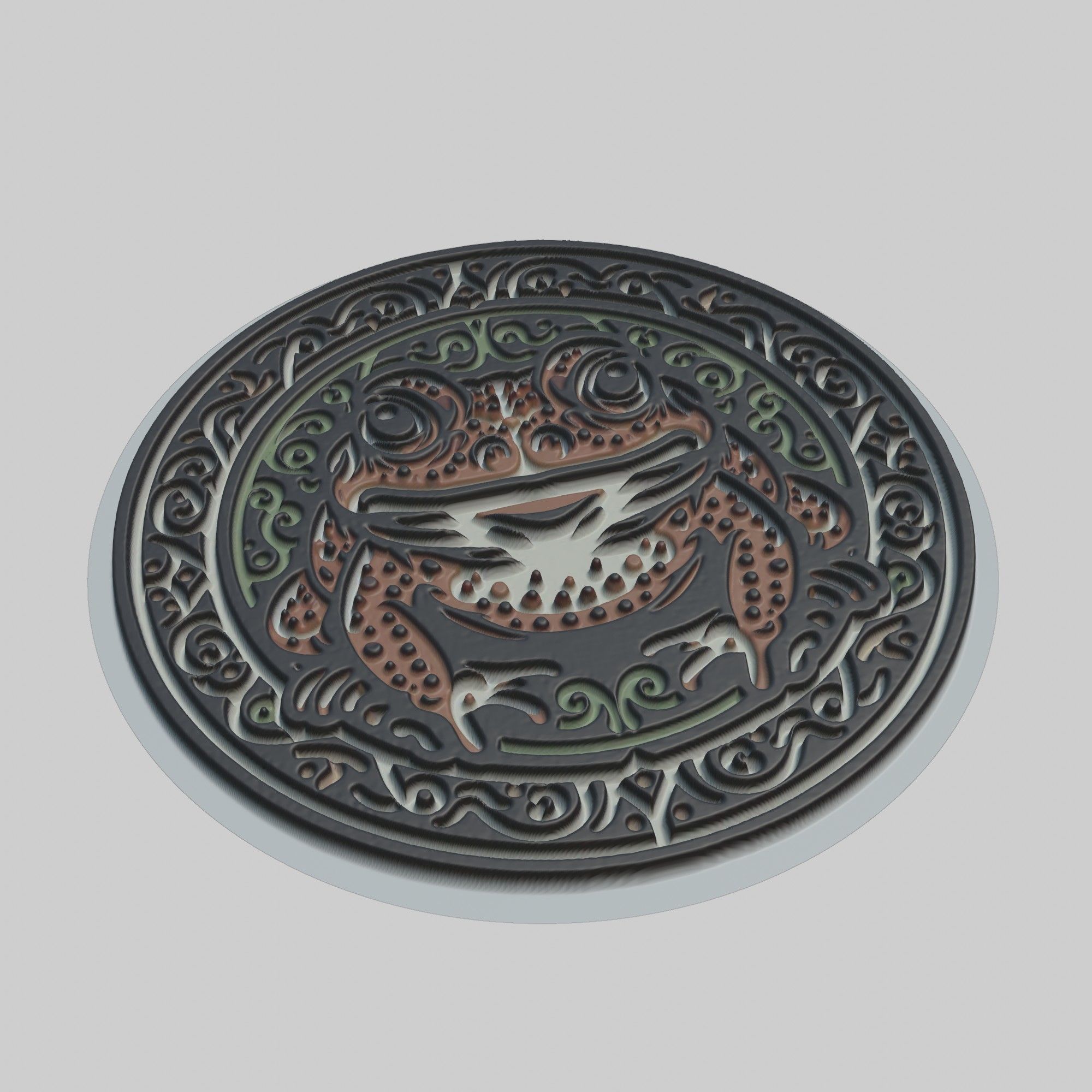 Toad Animal 3D print model_1