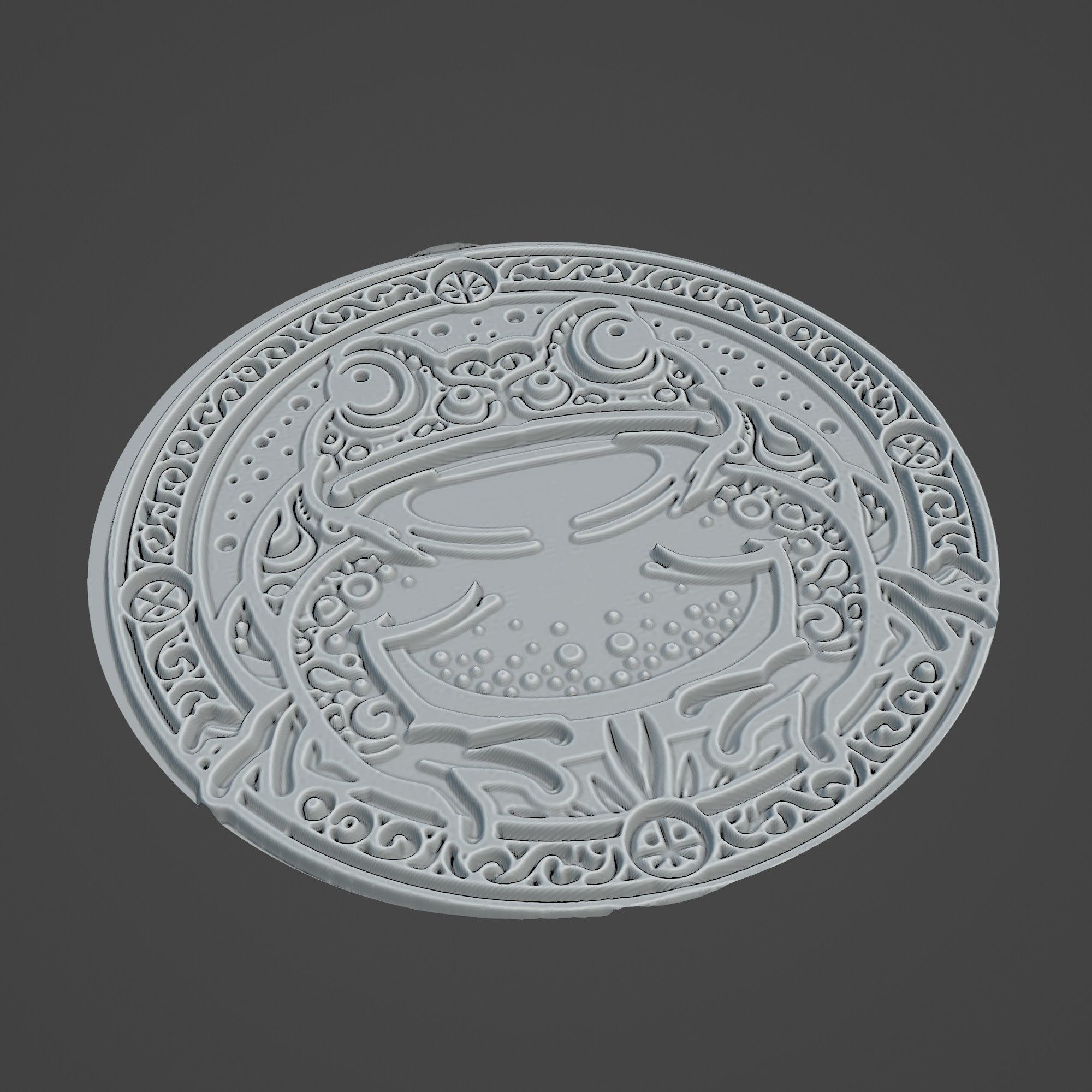 Toad Animal 3D print model_2