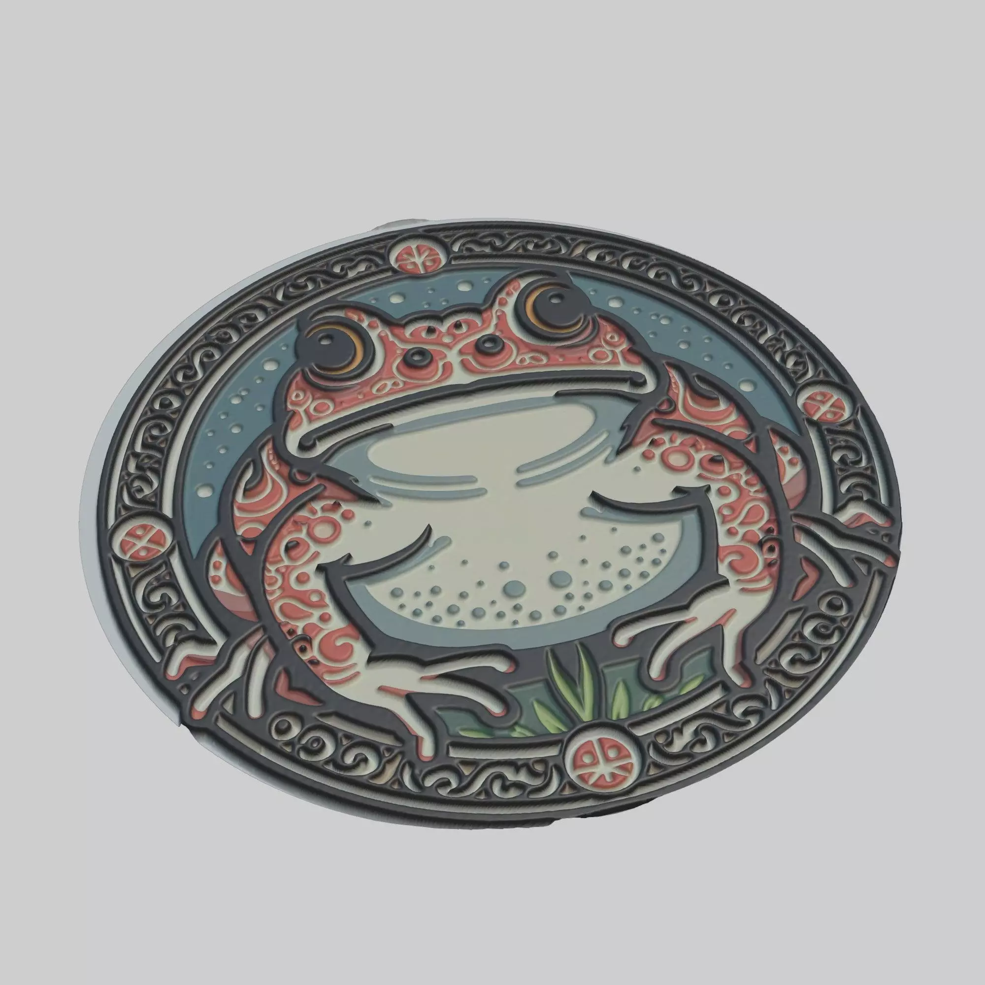 Toad Animal 3D print model_0