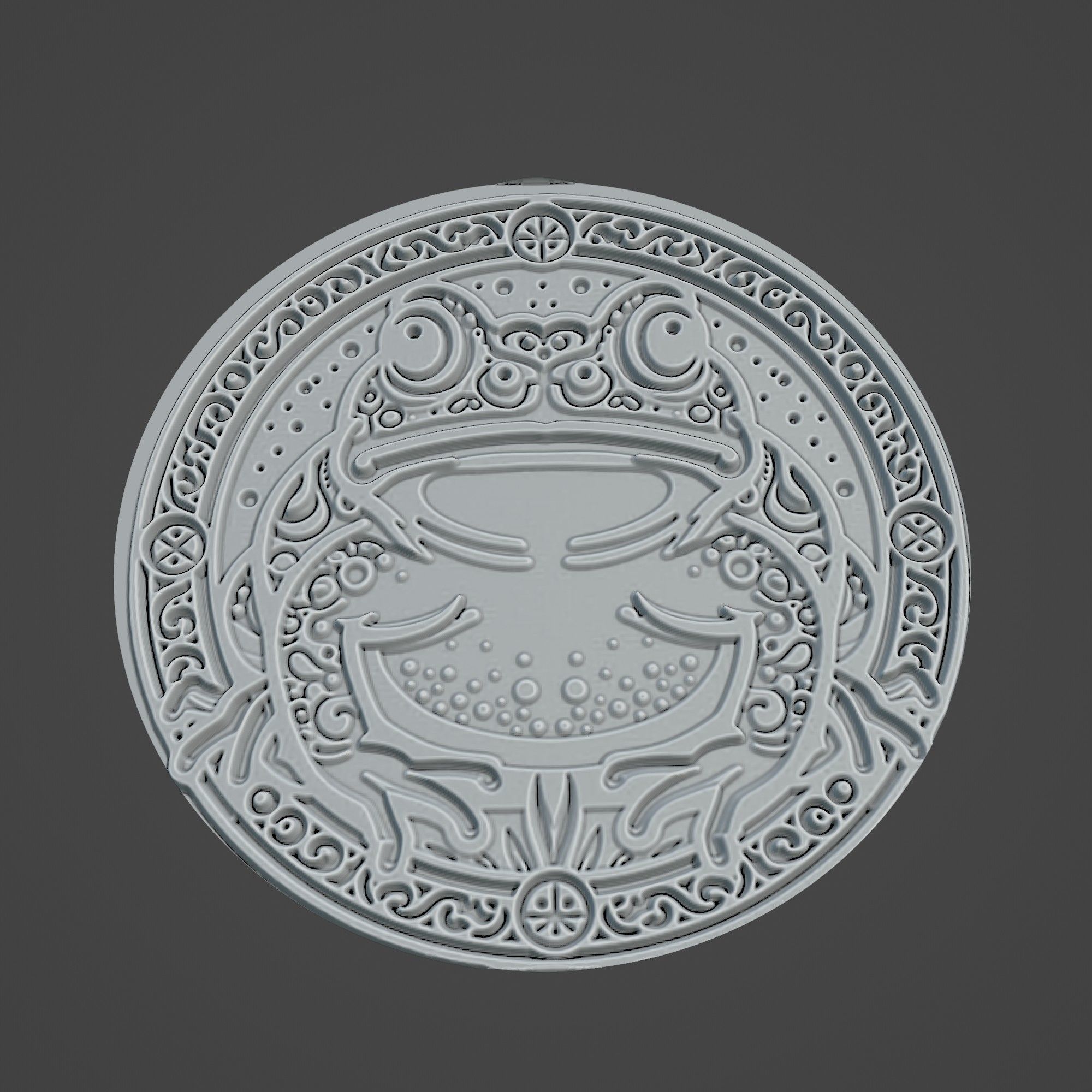 Toad Animal 3D print model_3