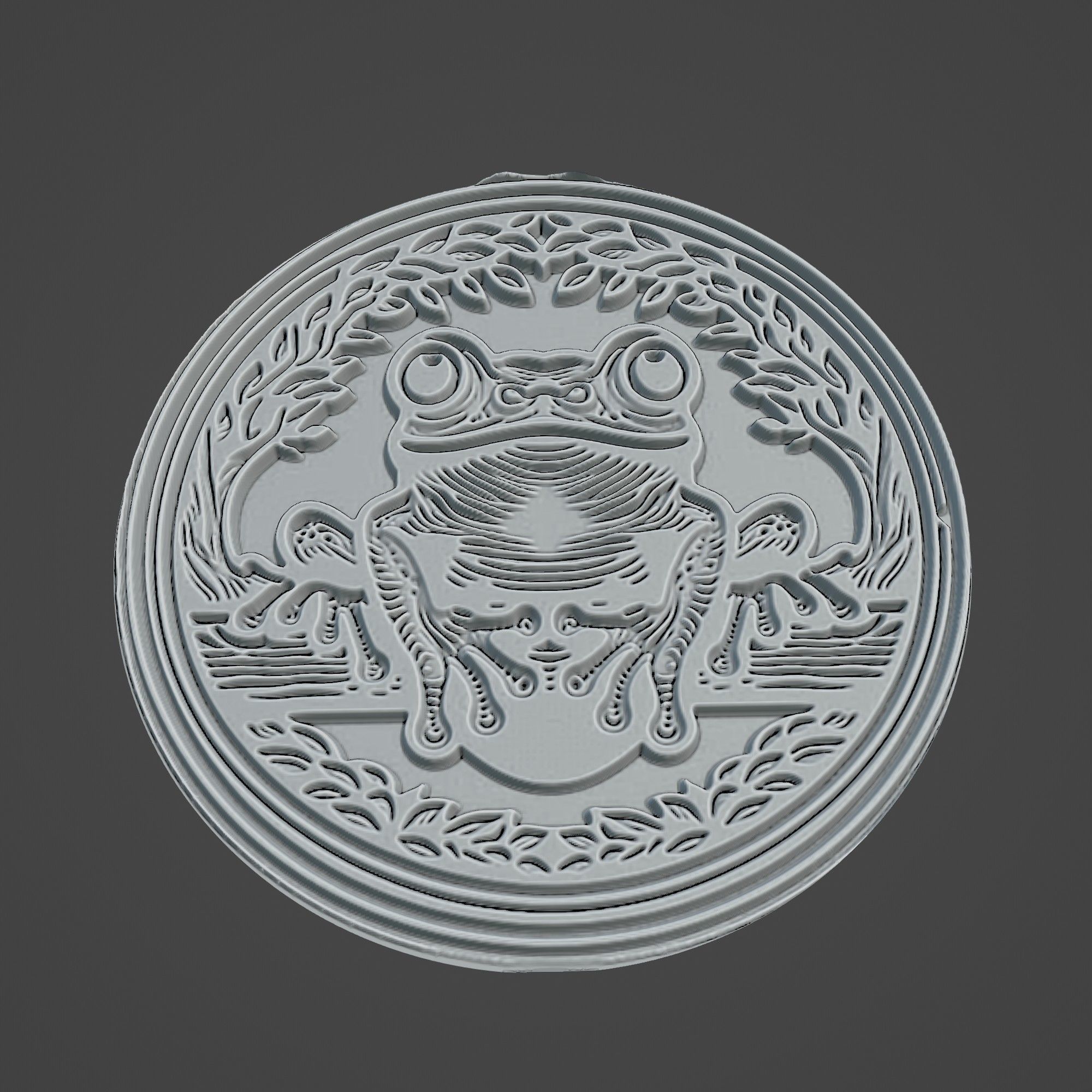 Tree Frog Animal 3D print model_3