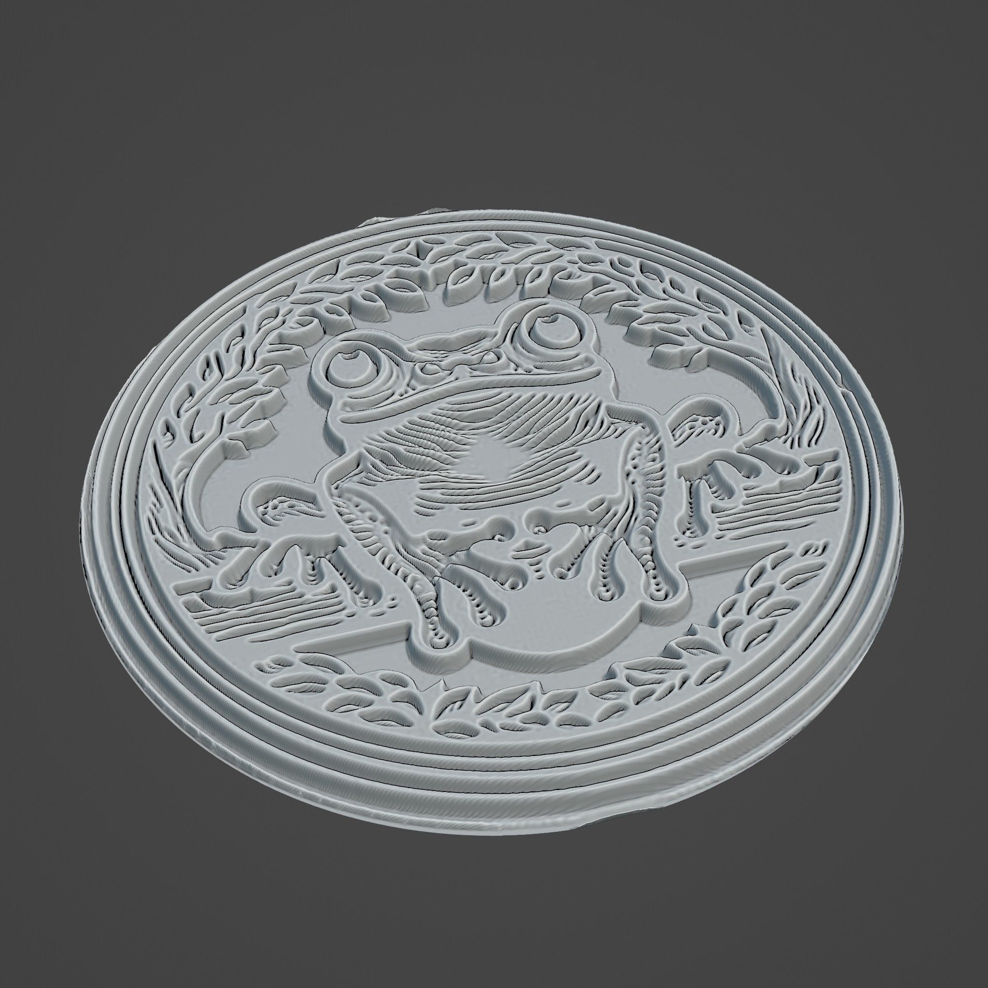 Tree Frog Animal 3D print model_2