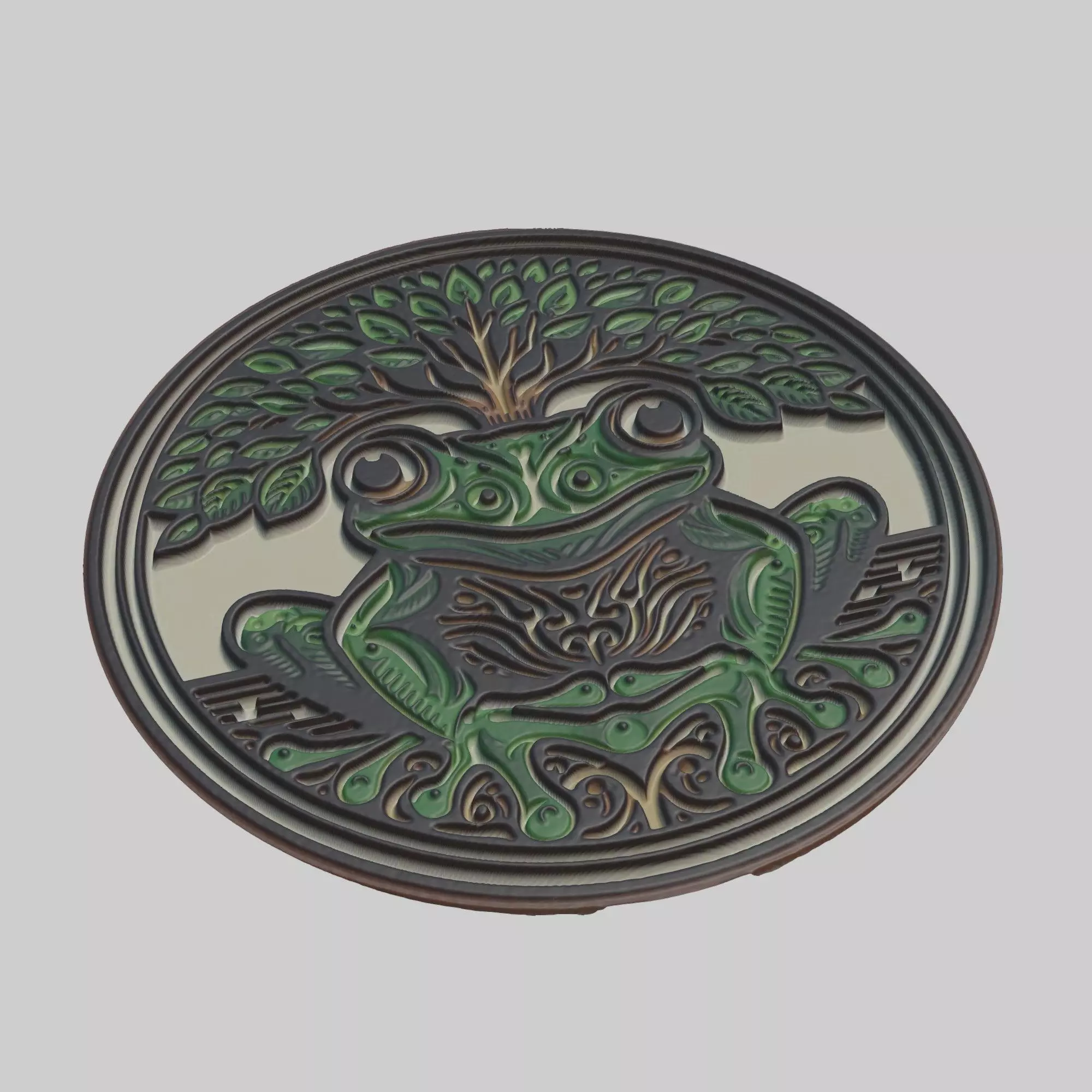 Tree Frog Animal 3D print model