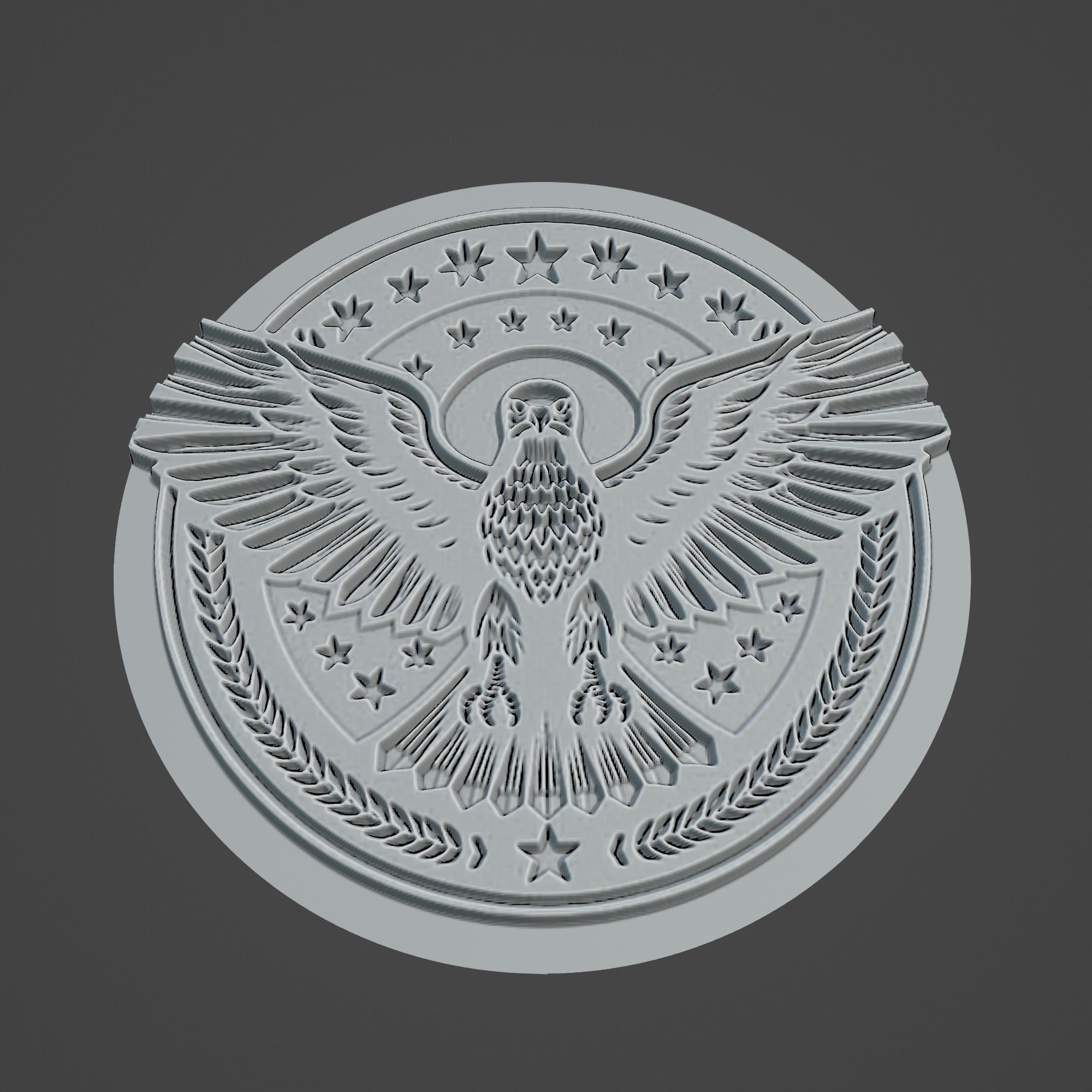 Hawk Animal 3D print model_3