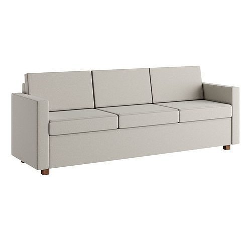 Basic Sofa Free 3D model
