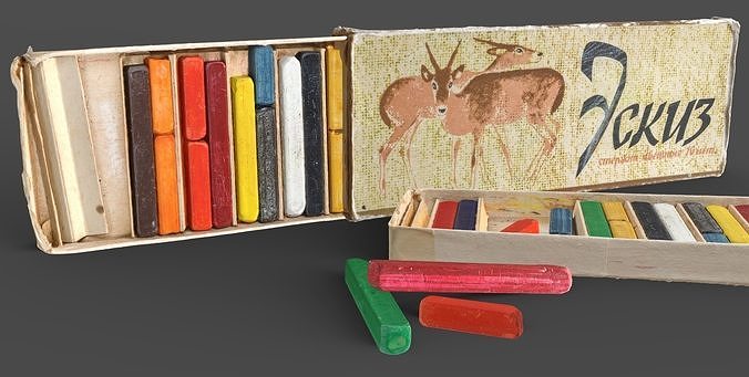 Colored Pensil Rodes