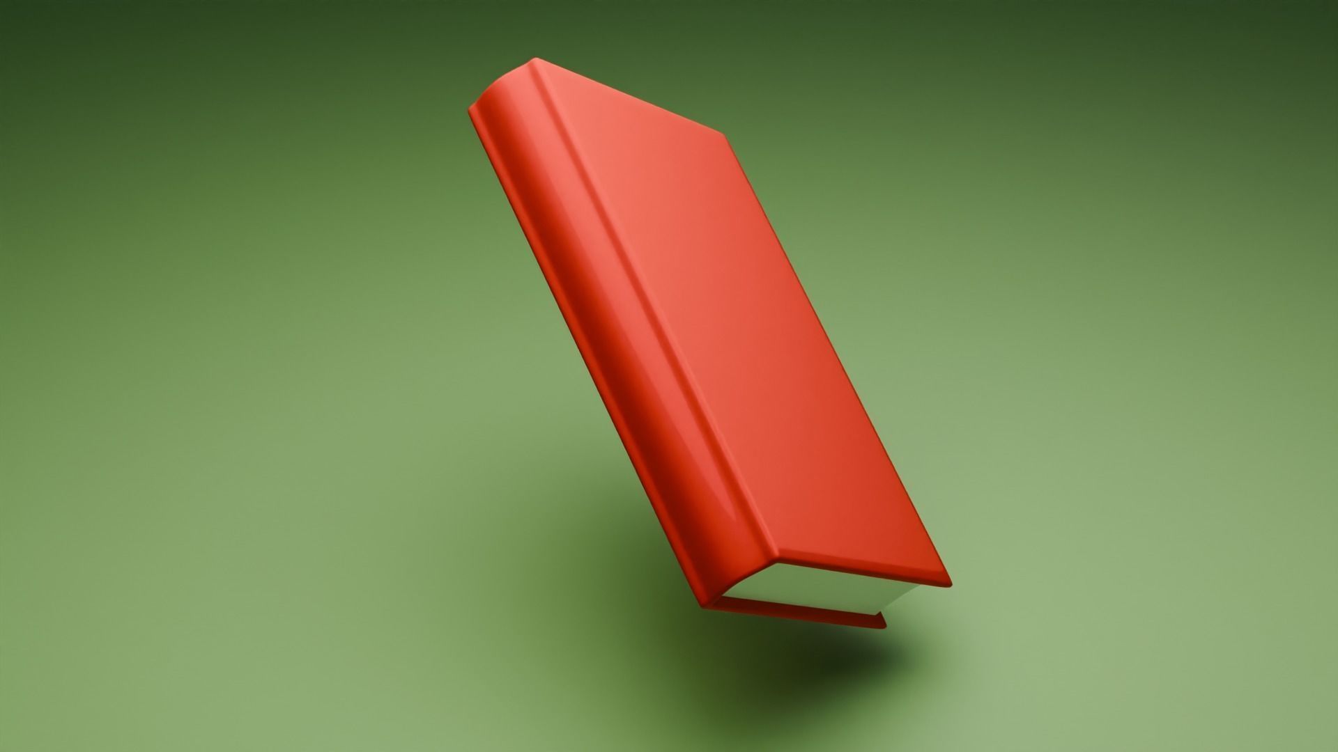 3D Book Model Free low-poly 3D model_2