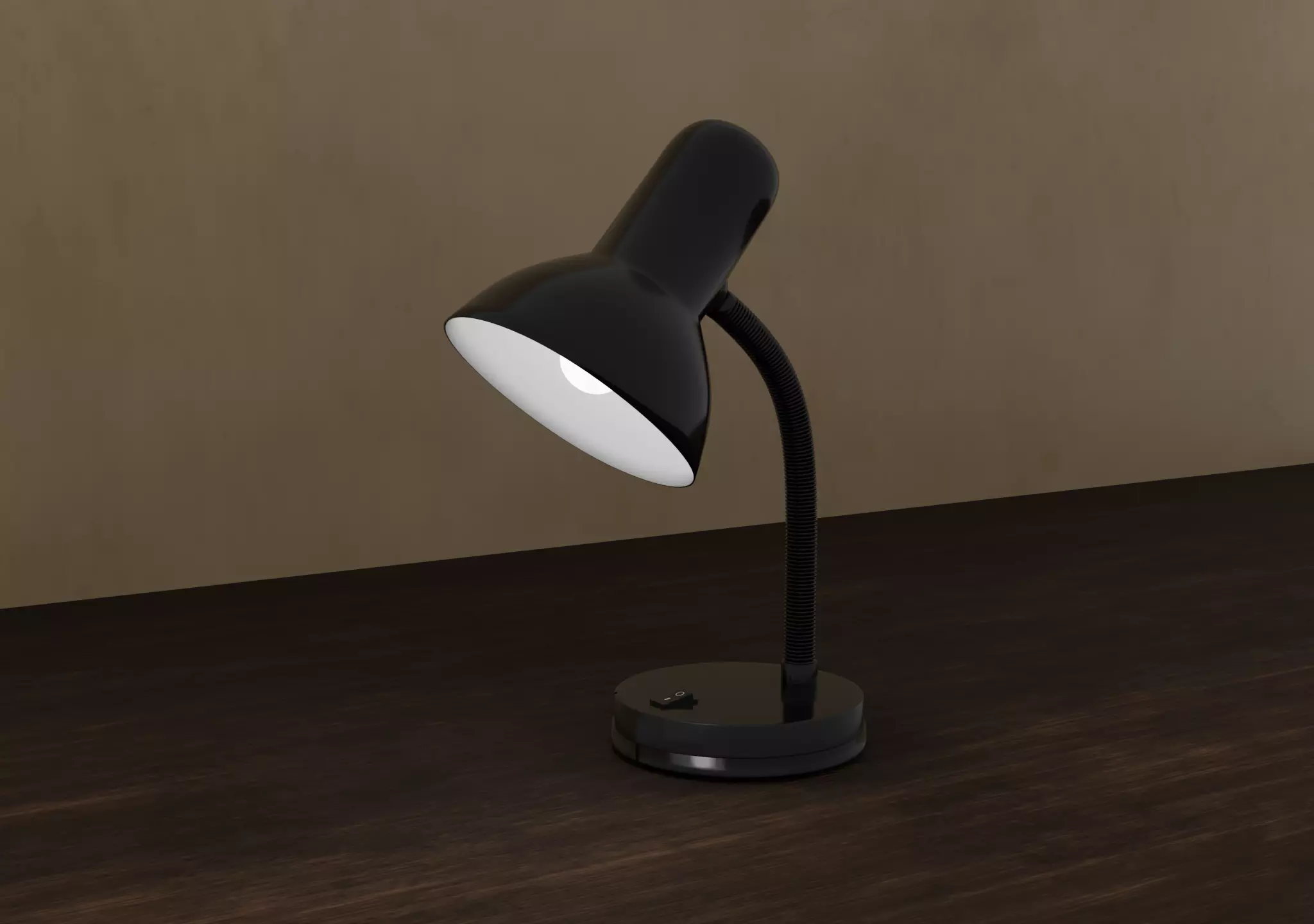 desk lamp Free 3D model Free low-poly 3D model_0