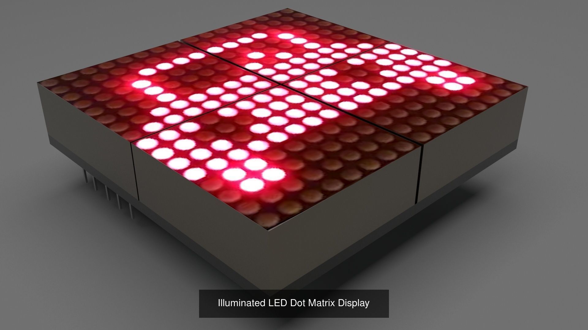 Illuminated LED Dot Matrix Displays Collection _3