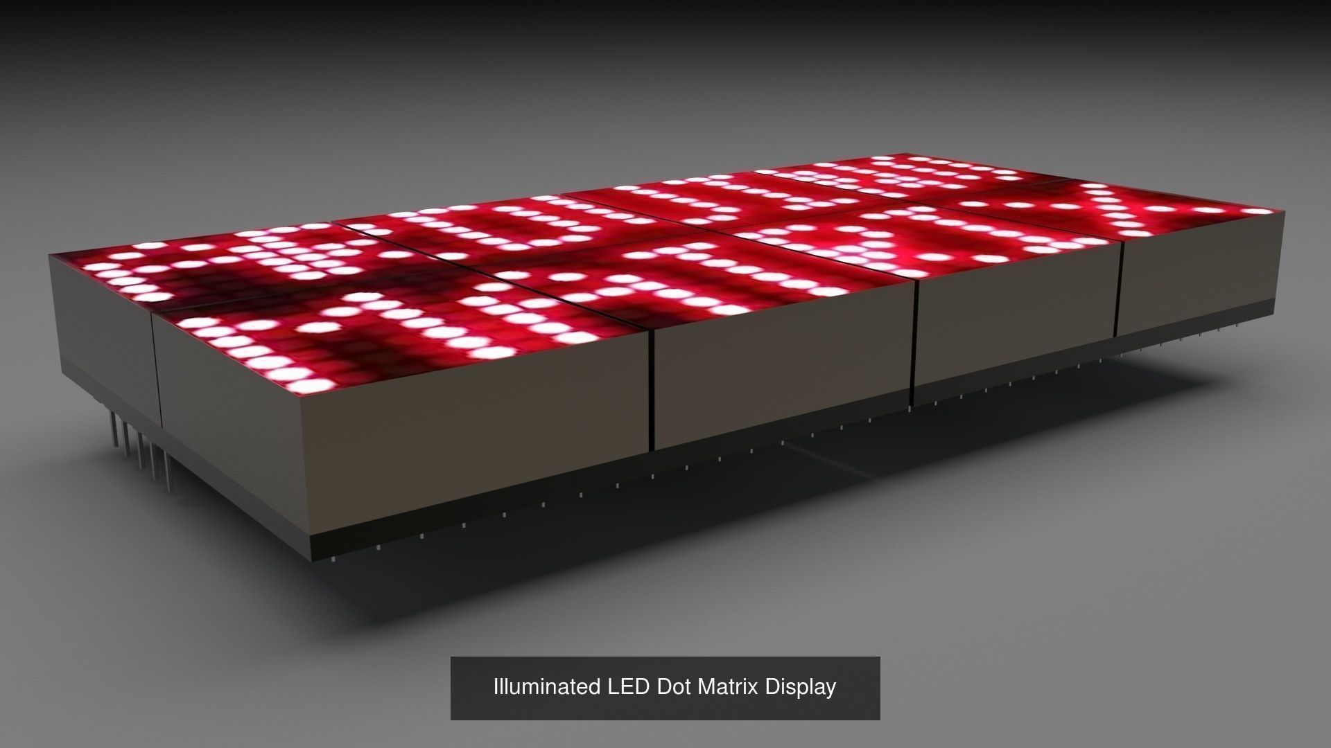 Illuminated LED Dot Matrix Displays Collection _6