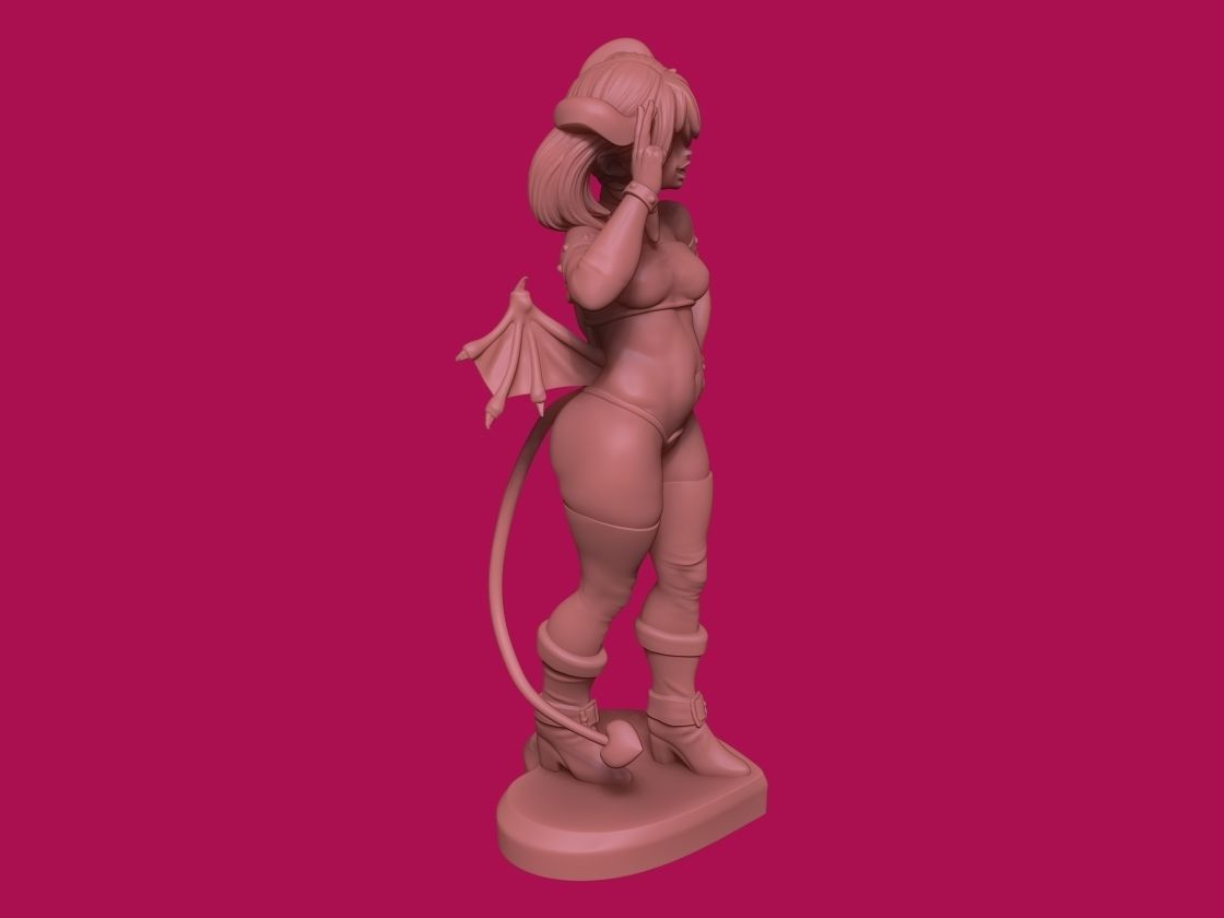 CHEERFUL SUCCUBUS 3D print model_14