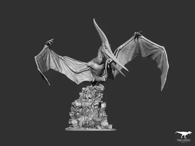 Hunting Pteranodon 3D print model