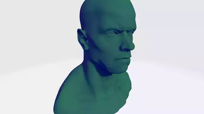 Arnold 3DPrint Bust