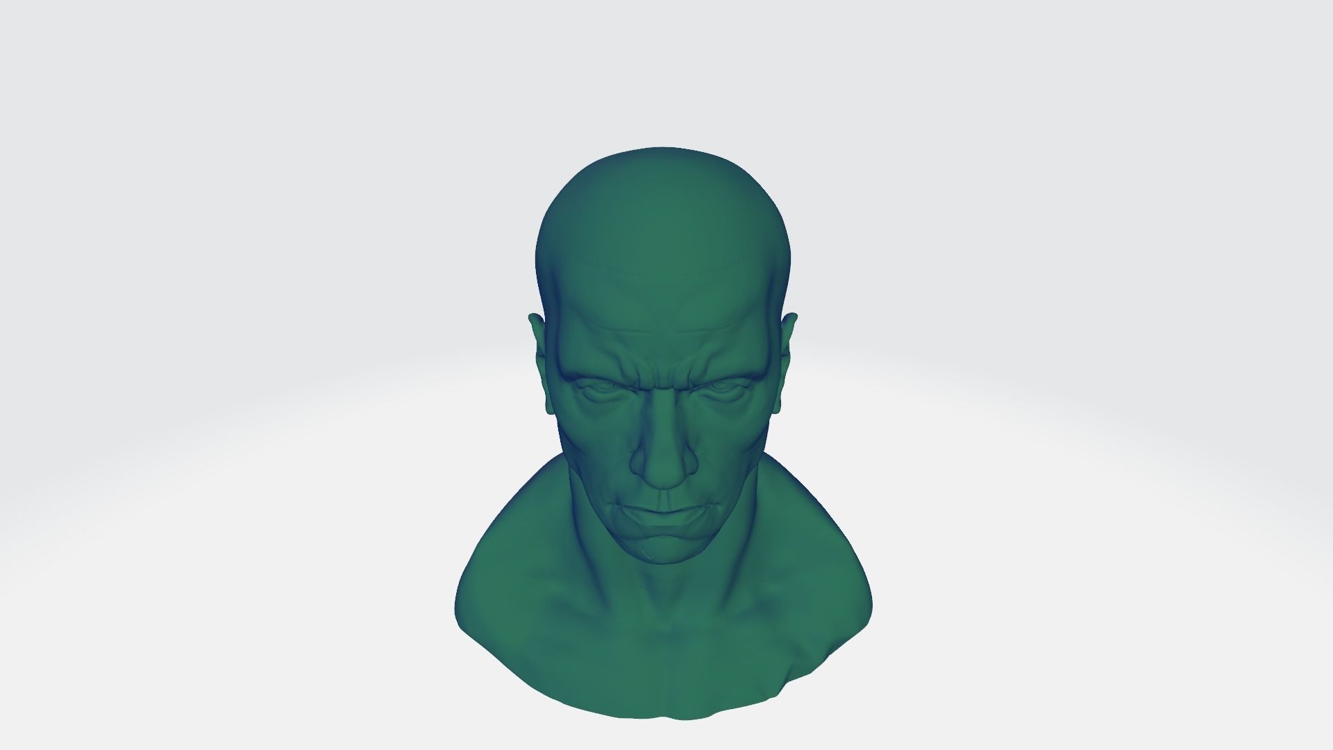 Arnold 3DPrint Bust 3D print model_2