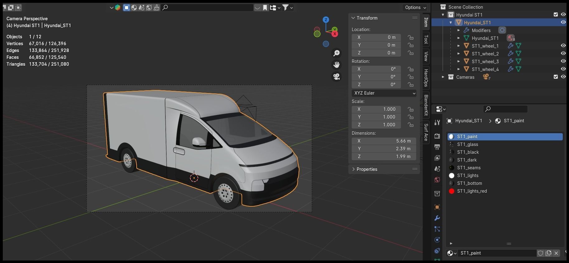 Hyundai ST1 van 3D model_13