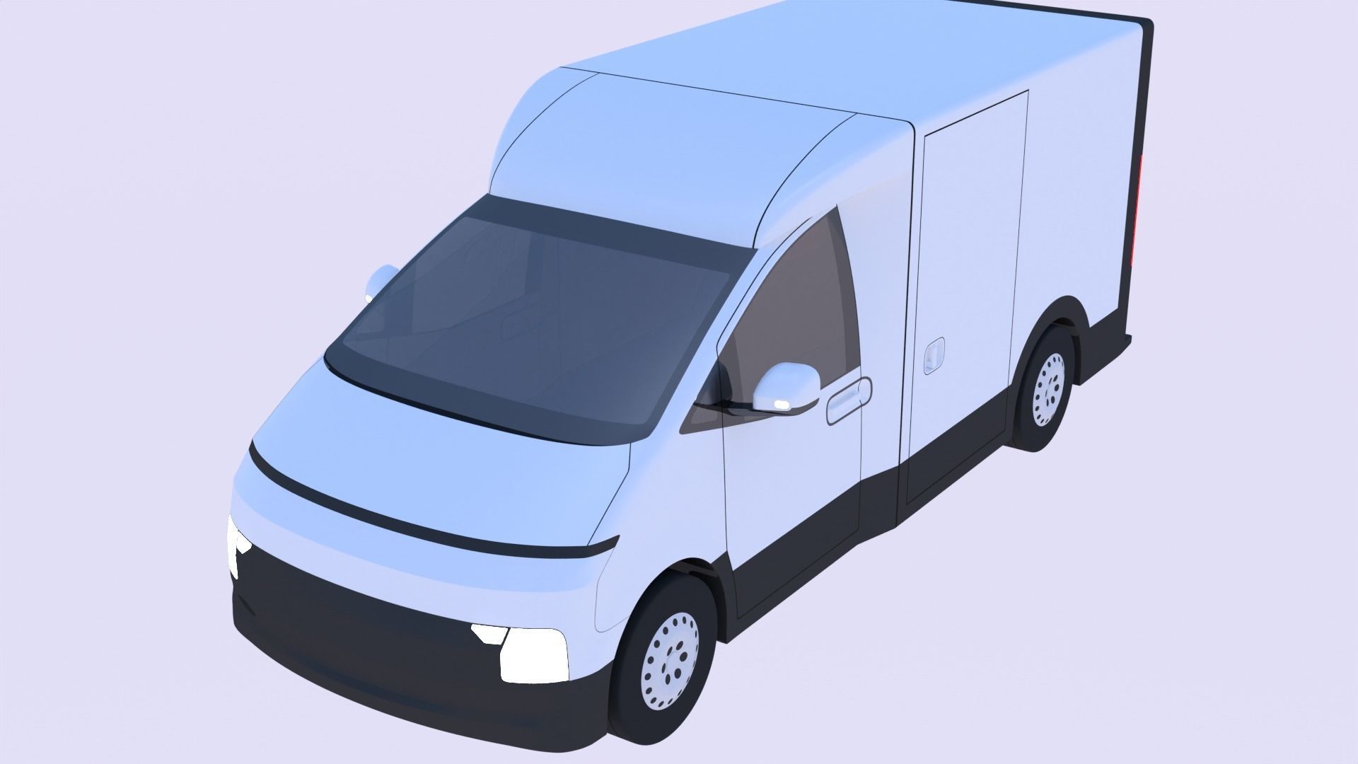 Hyundai ST1 van 3D model_1