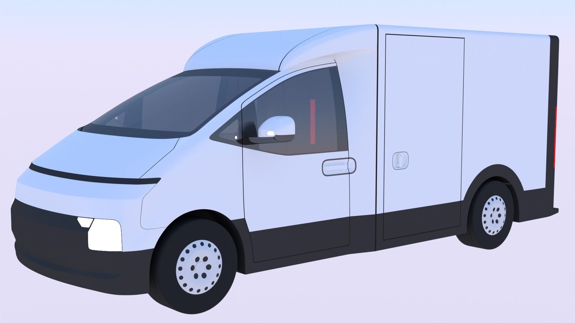 Hyundai ST1 van 3D model_6